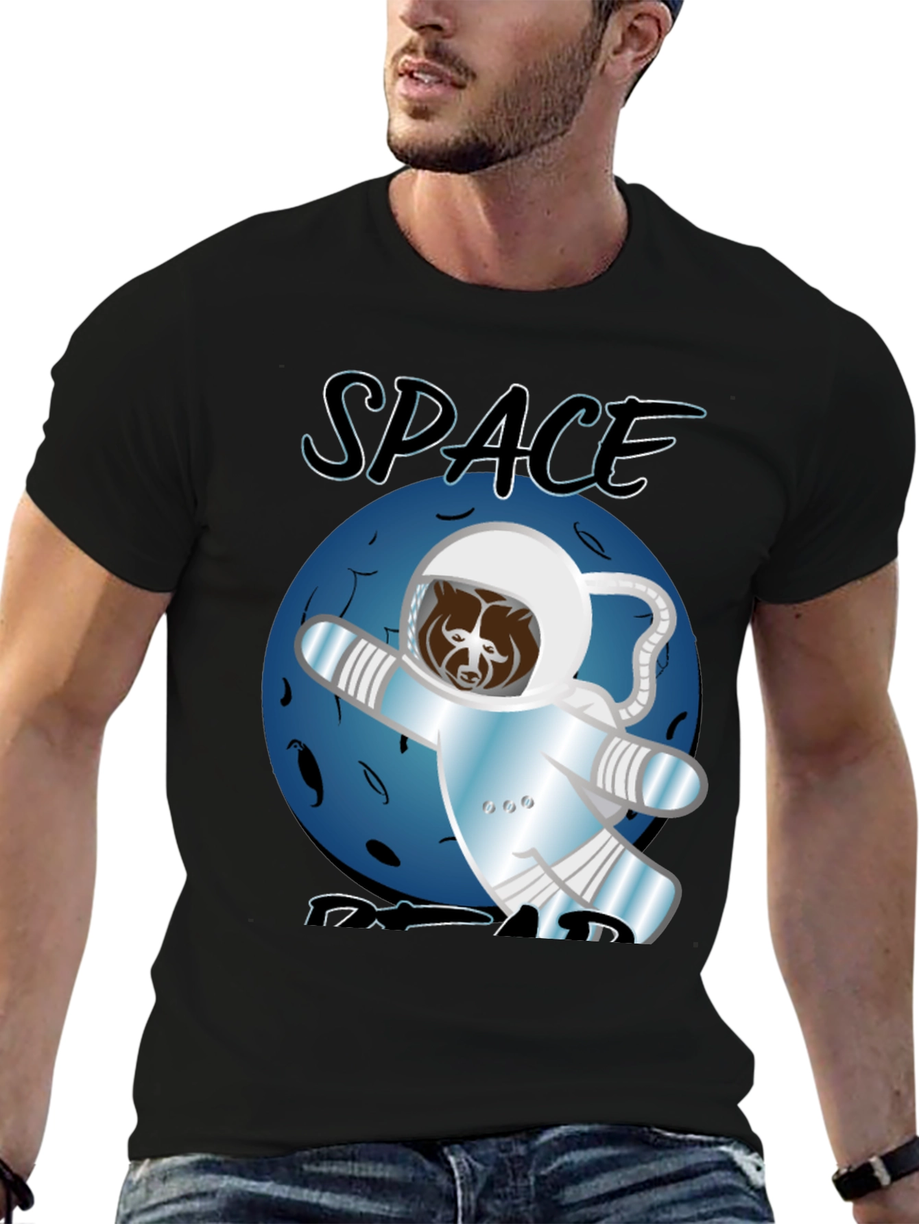 Space Bear T-Shirt - Astronaut Adventure