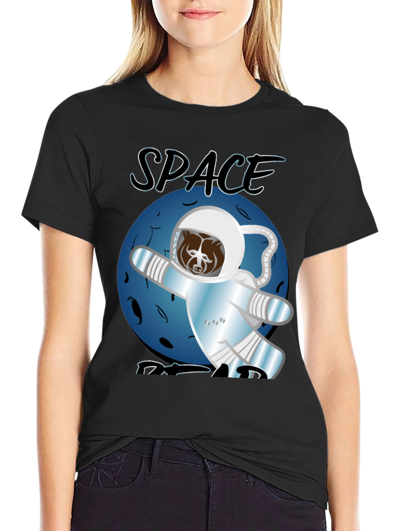 Space Bear T-Shirt - Astronaut Adventure