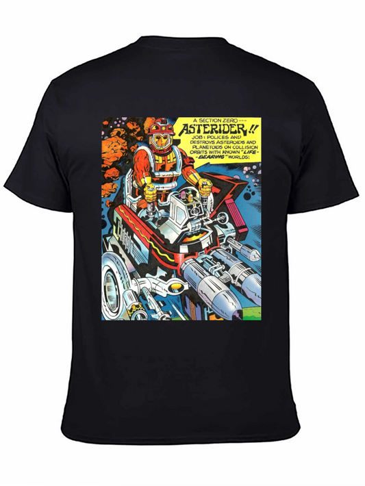 Asterider Comic T-Shirt - Space Patrol Tee
