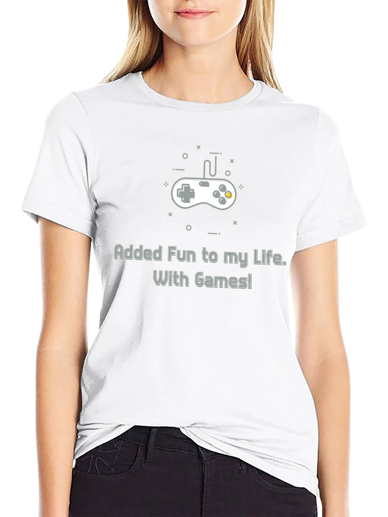 Gamers Tee: Added Fun to My Life