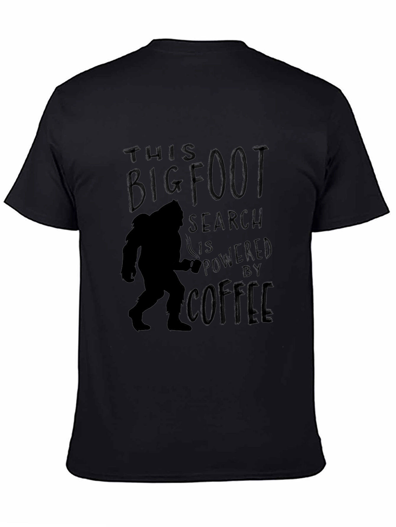 Bigfoot Coffee T-Shirt - Search Powered By Coffee