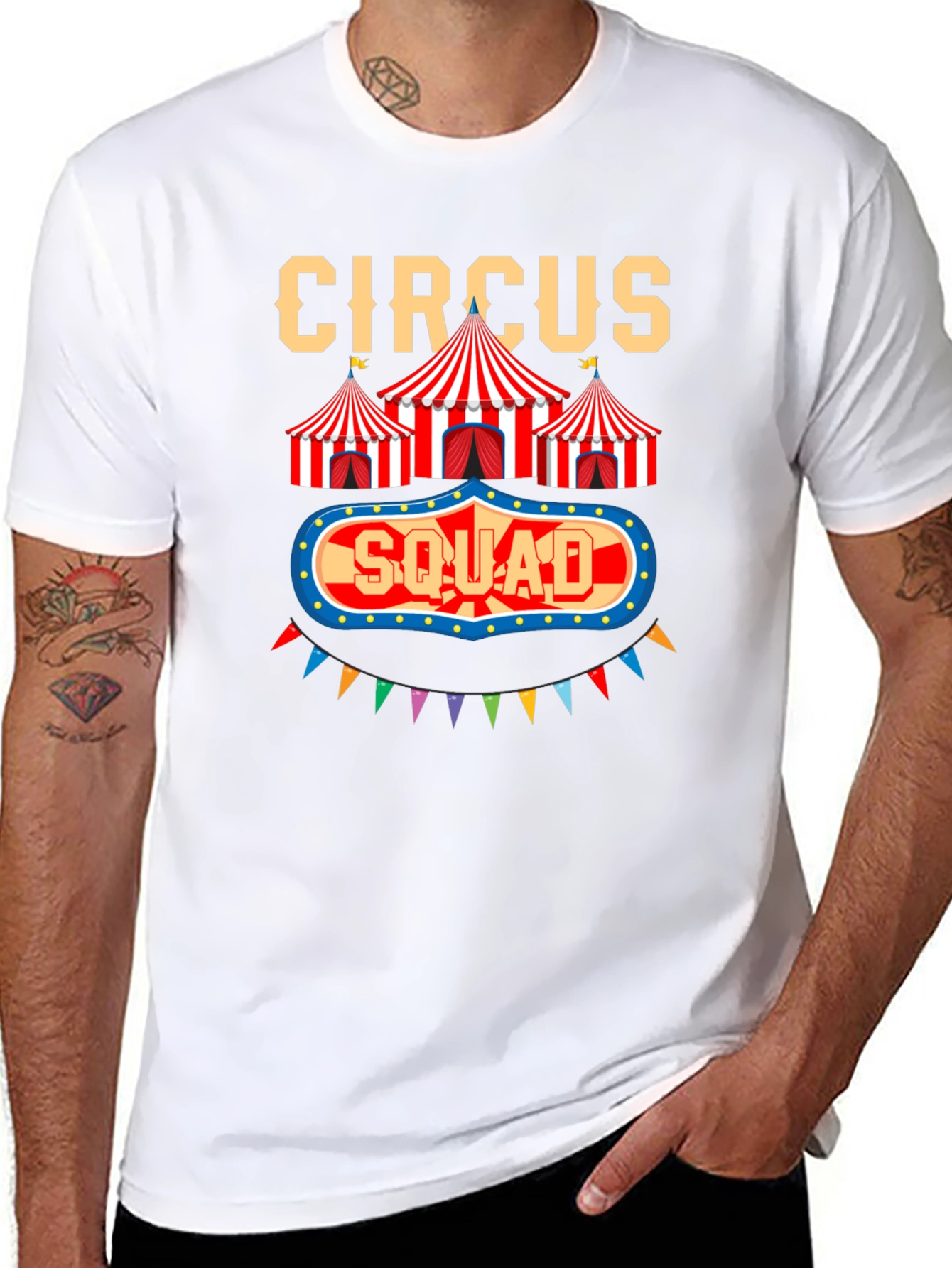 Circus Squad Tee - Fun Festival T-Shirt