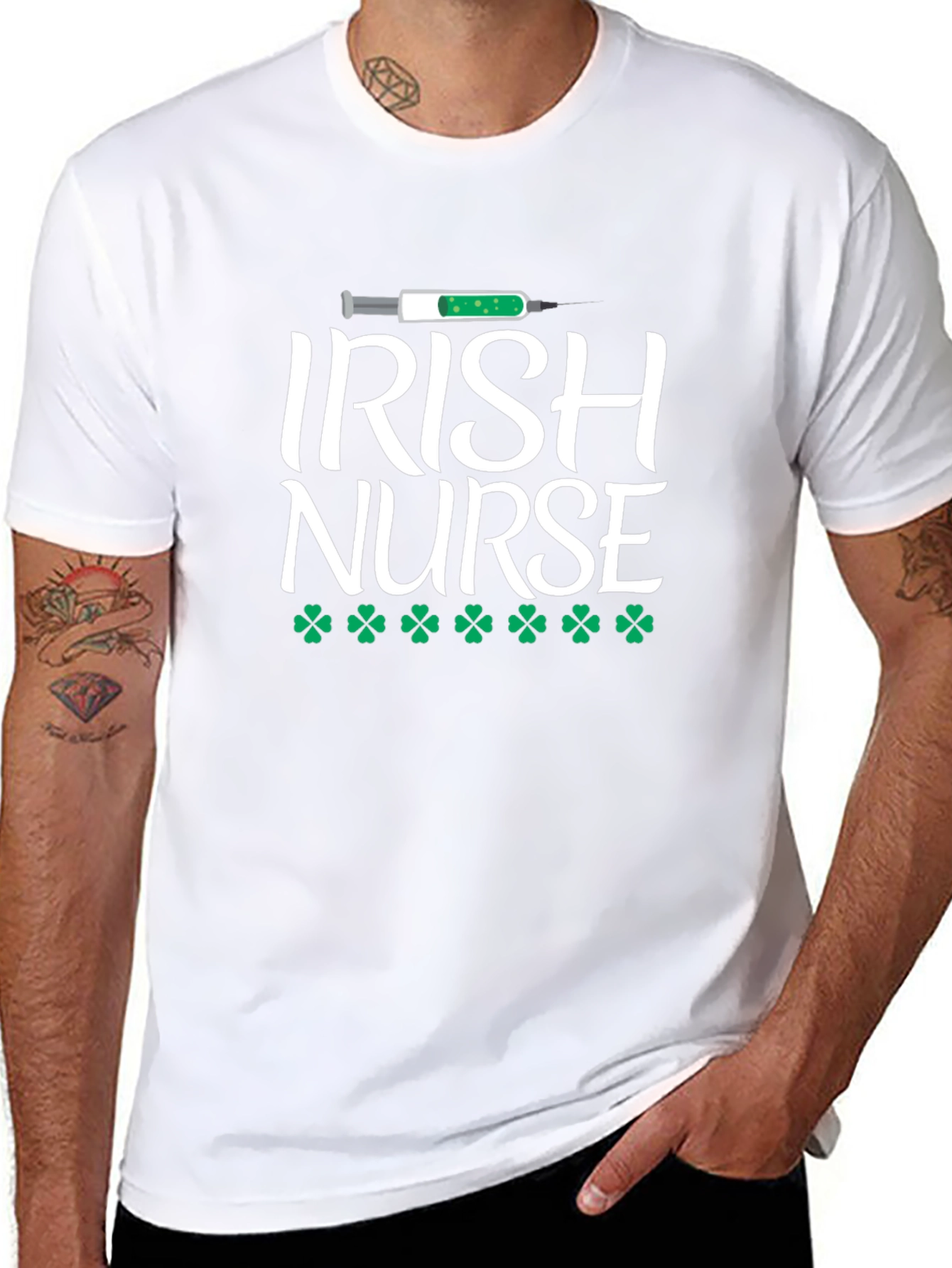 Irish Nurse T-Shirt - St. Patricks Day