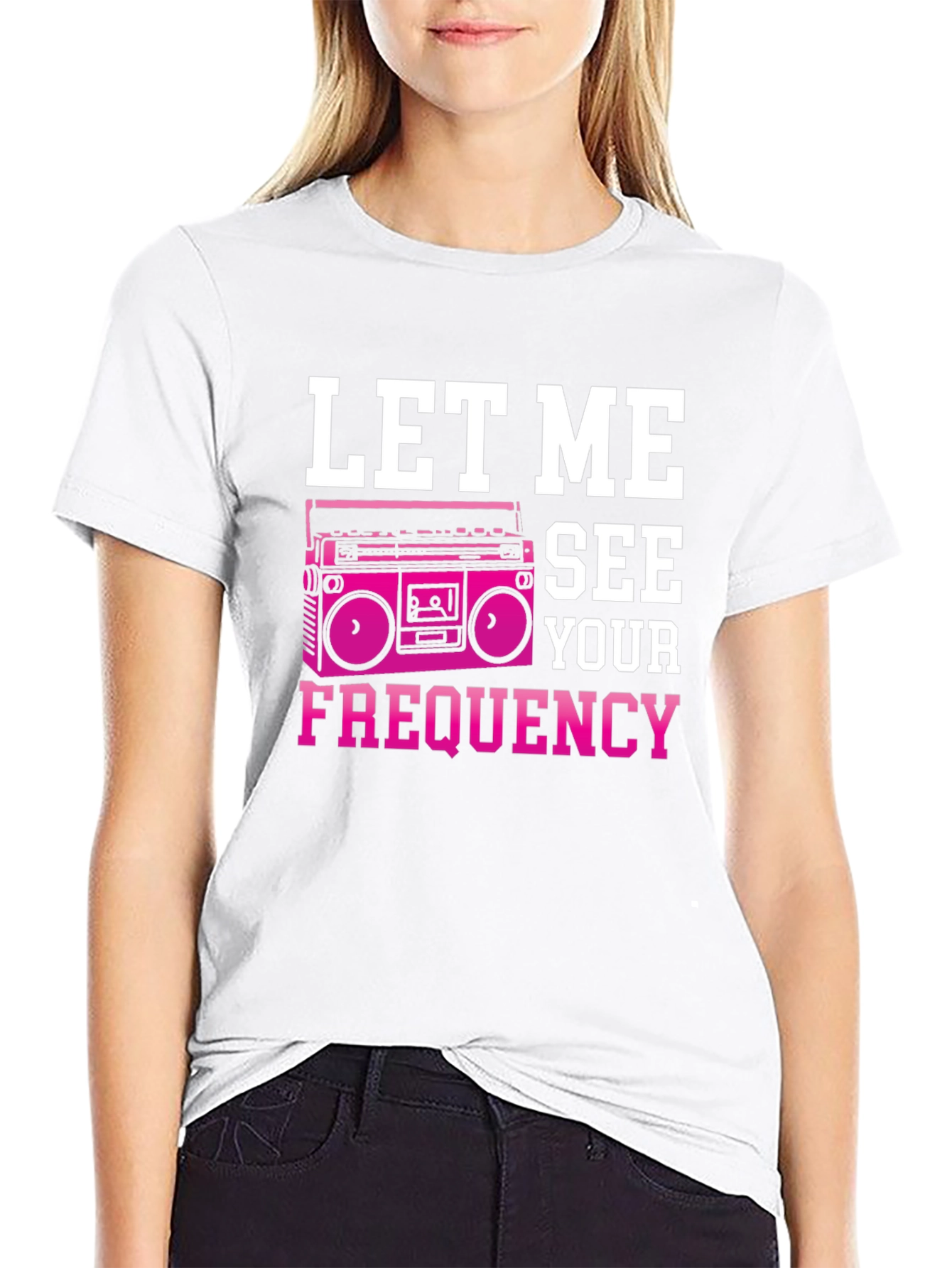 Let Me See Your Frequency Retro T-Shirt
