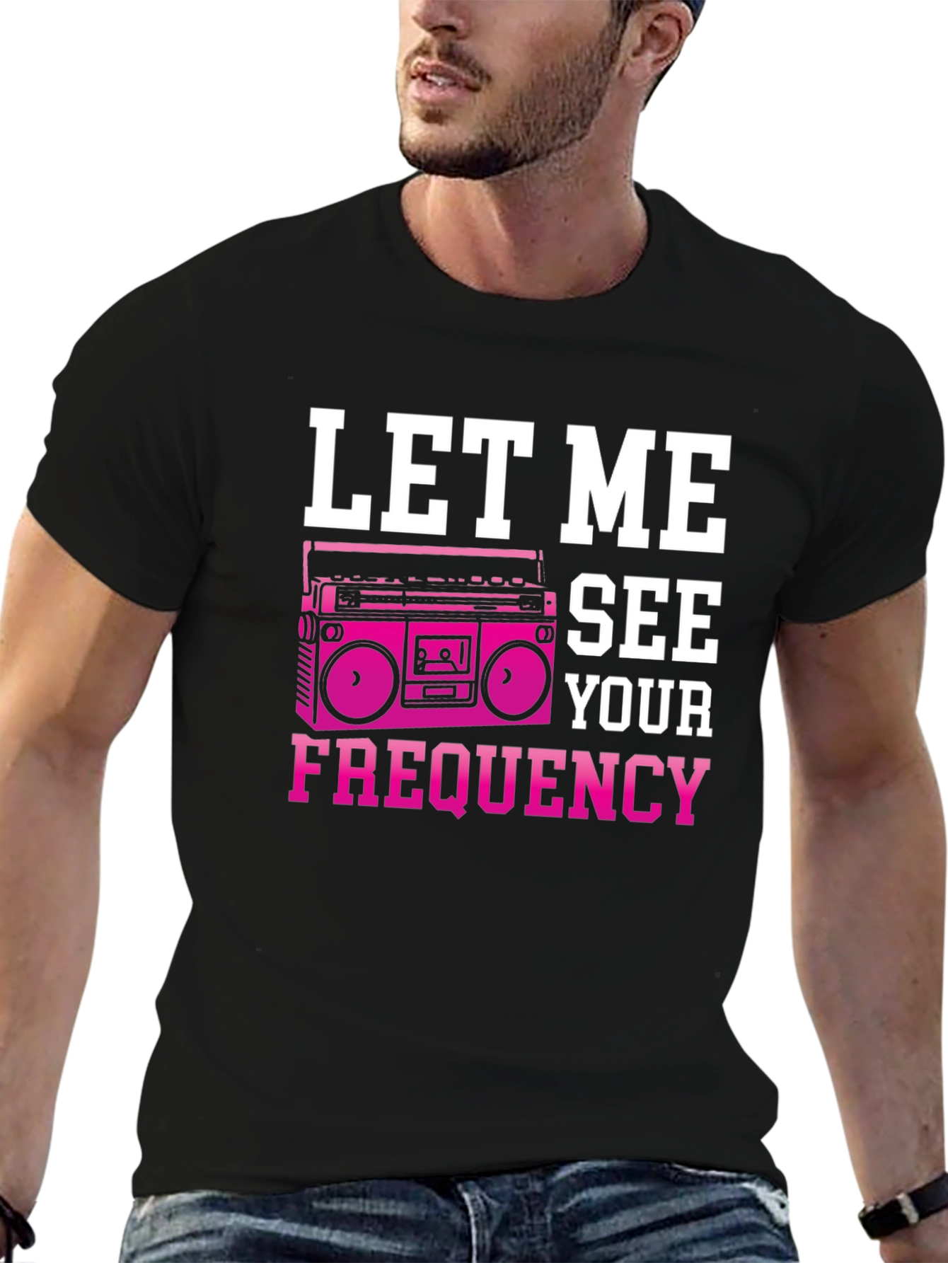 Let Me See Your Frequency Retro T-Shirt