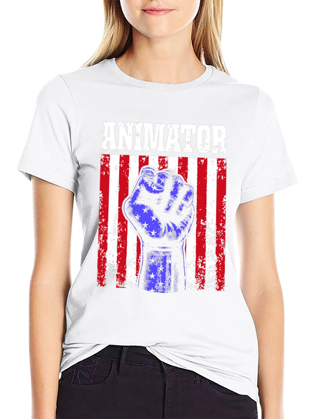 Animator T-Shirt - Patriotic Design