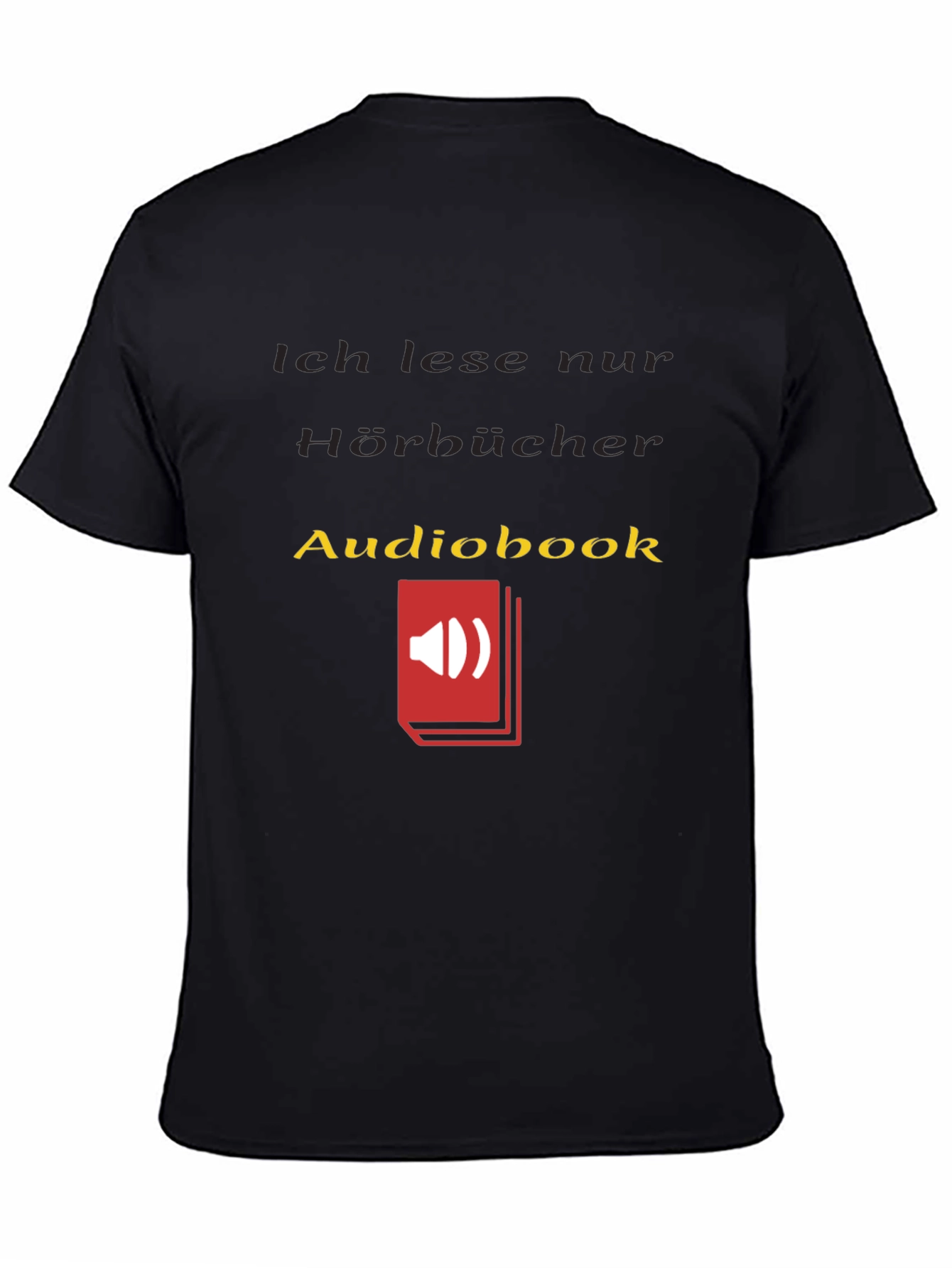 Ich Lese Nur Hörbücher Audiobook T-Shirt