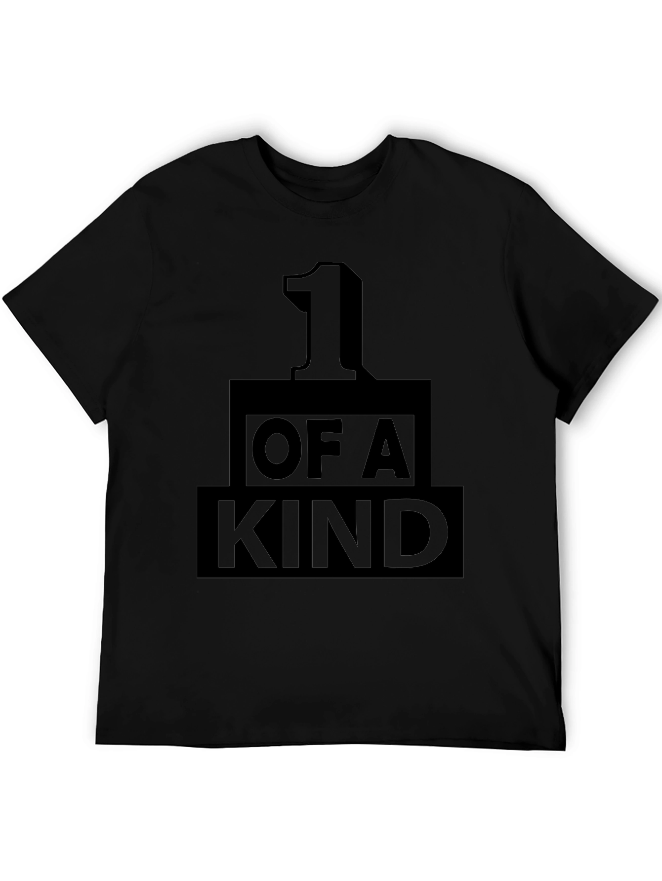 One of a Kind Black Graphic Tee