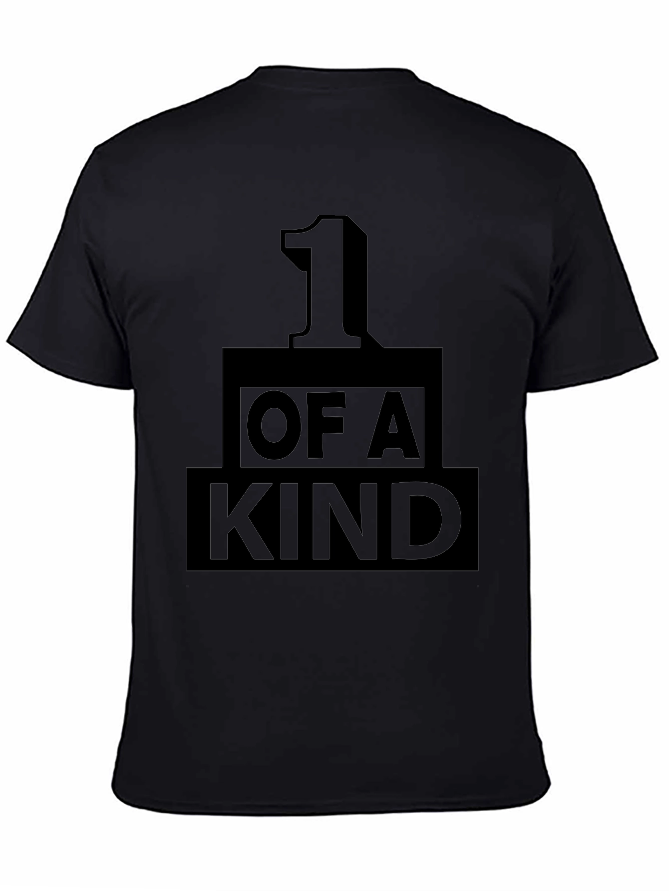 One of a Kind Black Graphic Tee