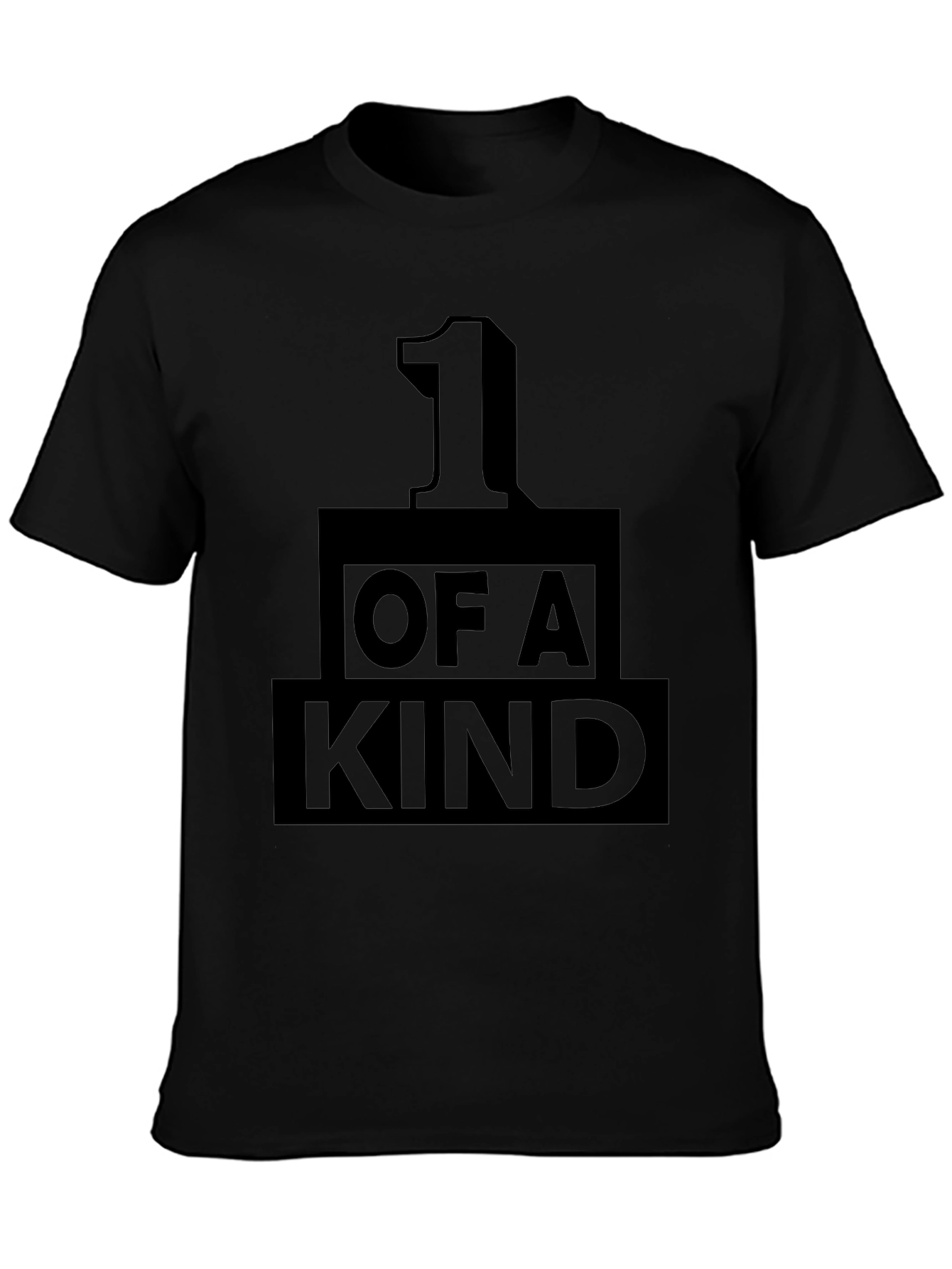 One of a Kind Black Graphic Tee