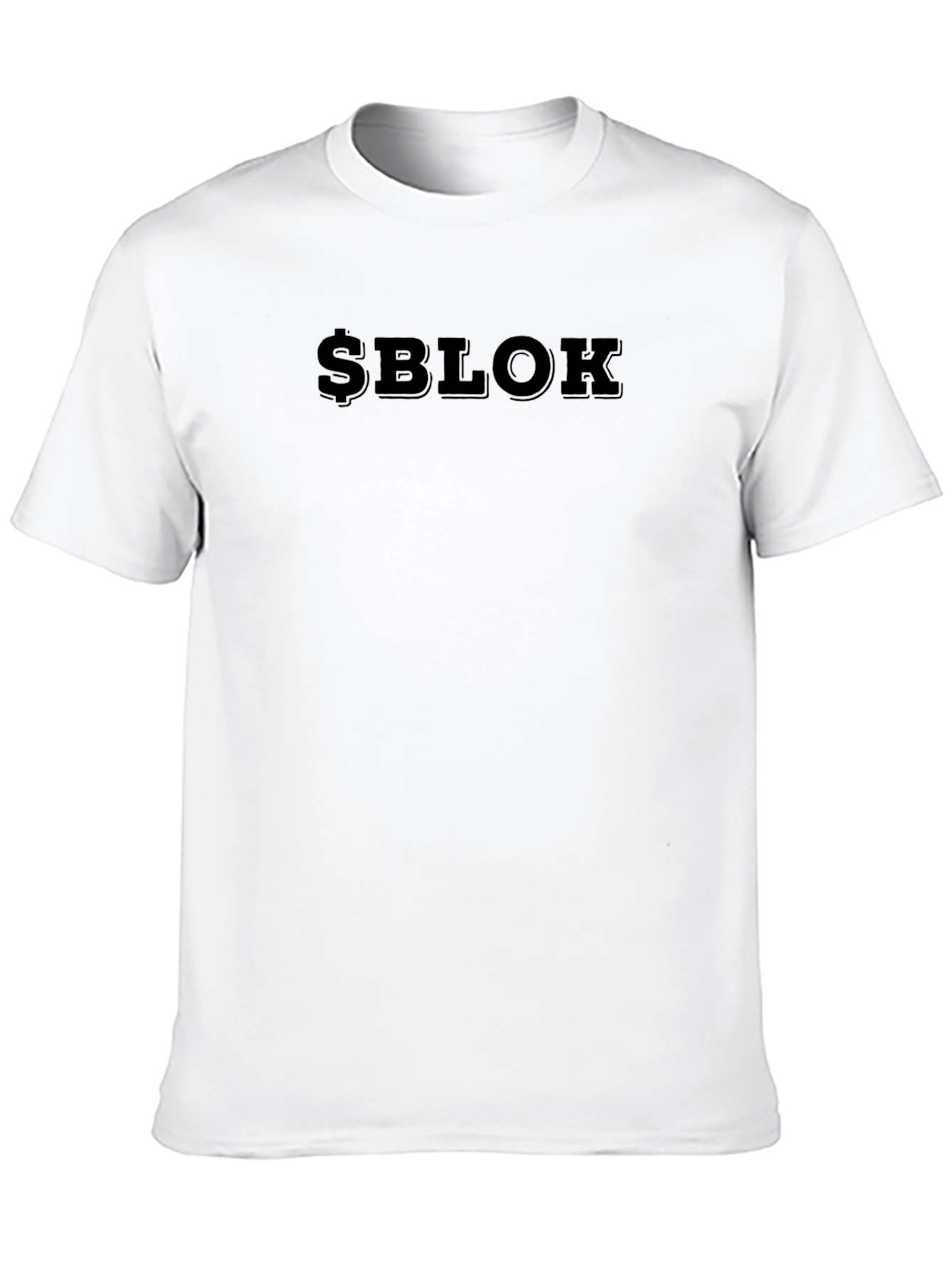 $BLOK Black T-Shirt - Streetwear Style