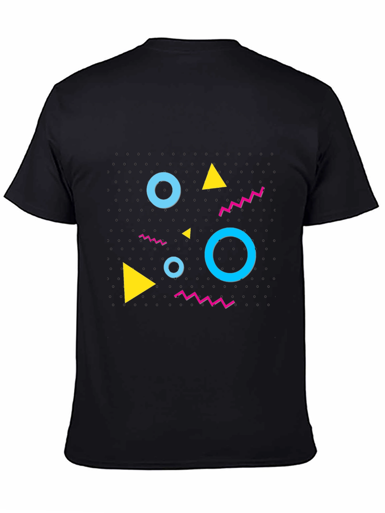Retro Geometric Pattern T-Shirt