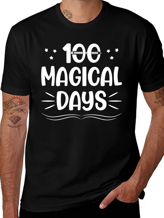 100 Magical Days T-Shirt - Black