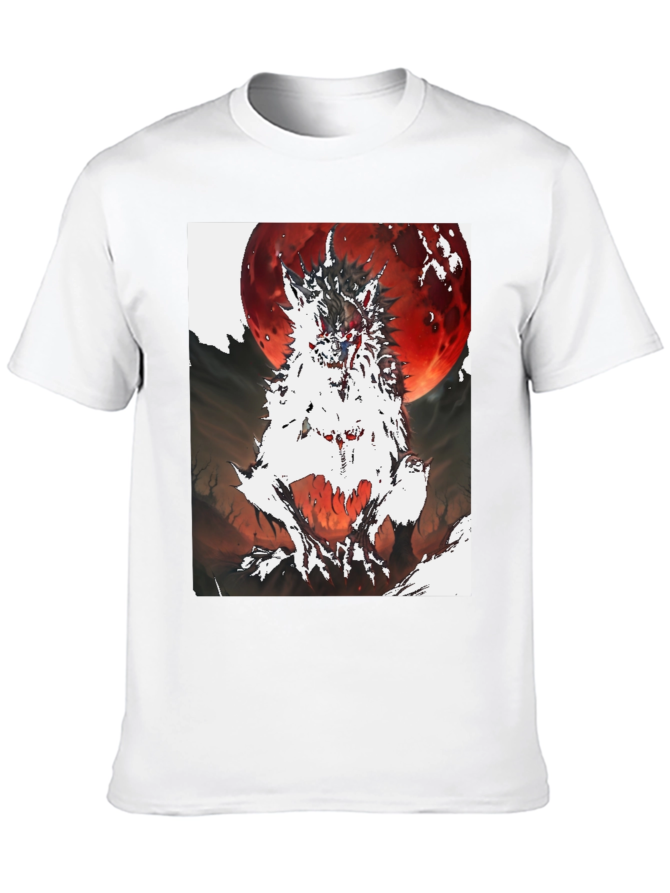 Werewolf Blood Moon Graphic Tee