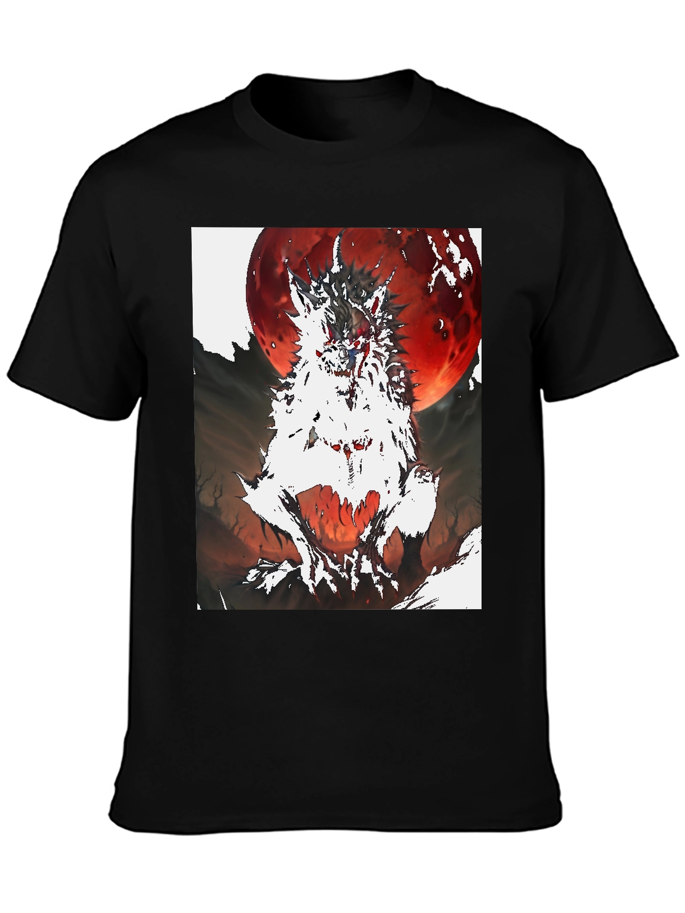 Werewolf Blood Moon Graphic Tee