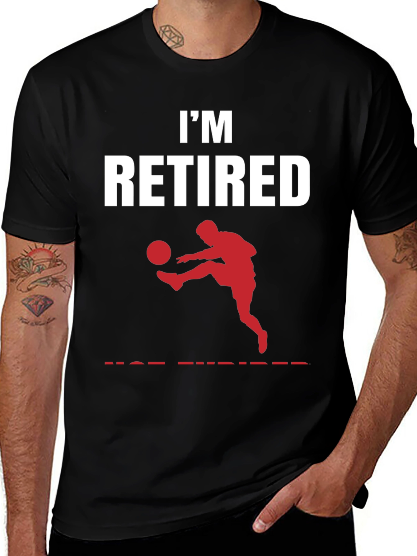 Im Retired Soccer T-Shirt