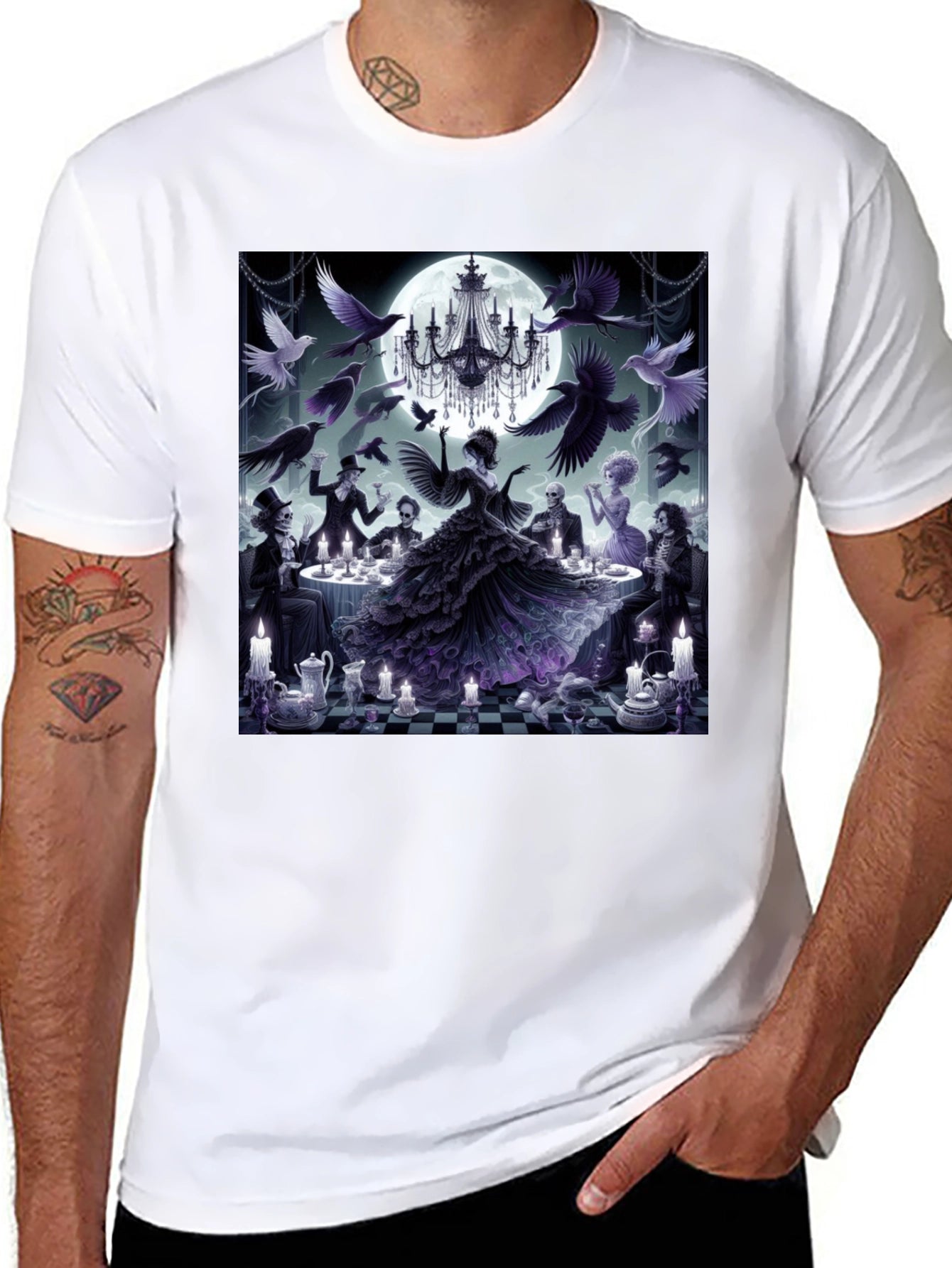Gothic Dinner Party Graphic Tee