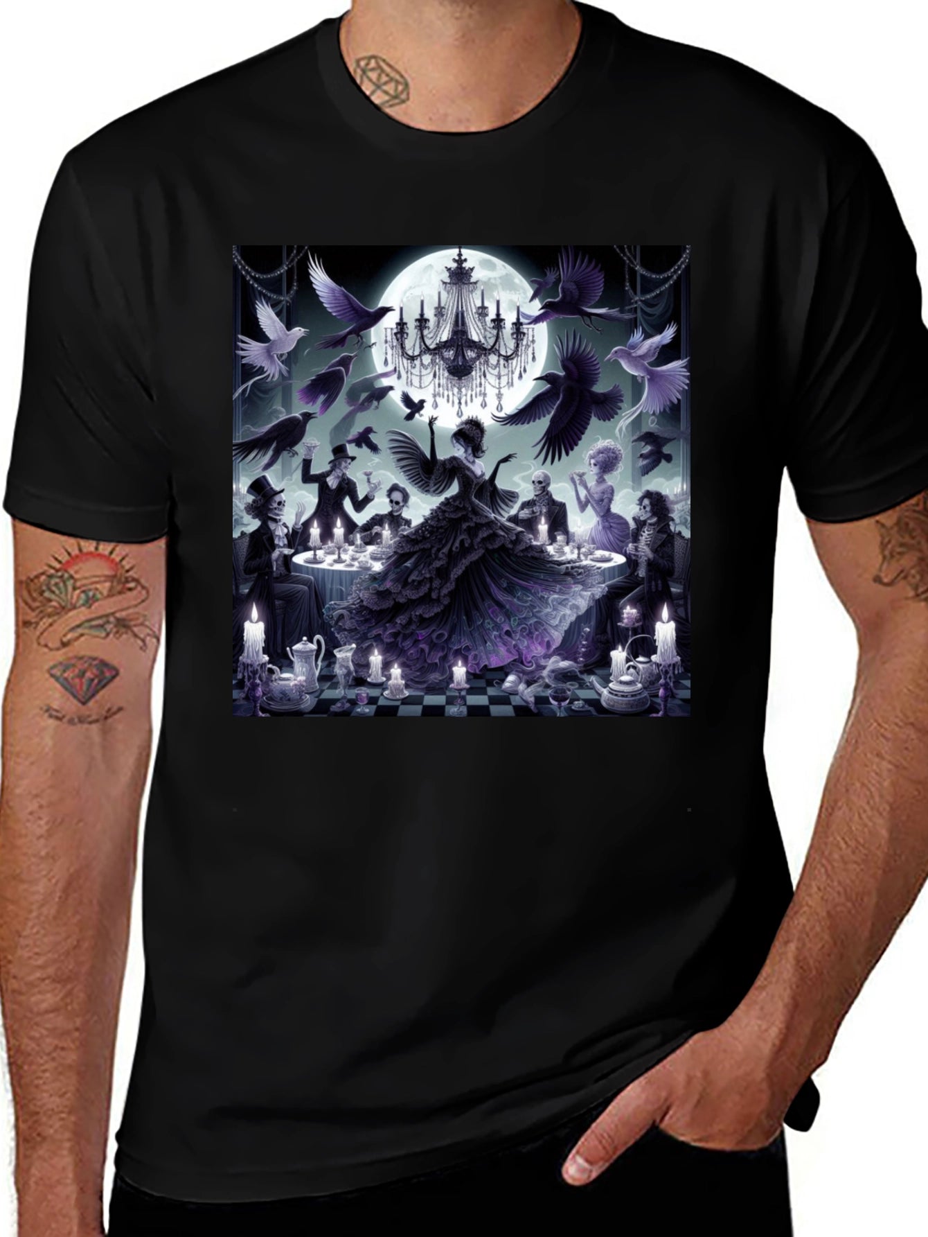 Gothic Dinner Party Graphic Tee