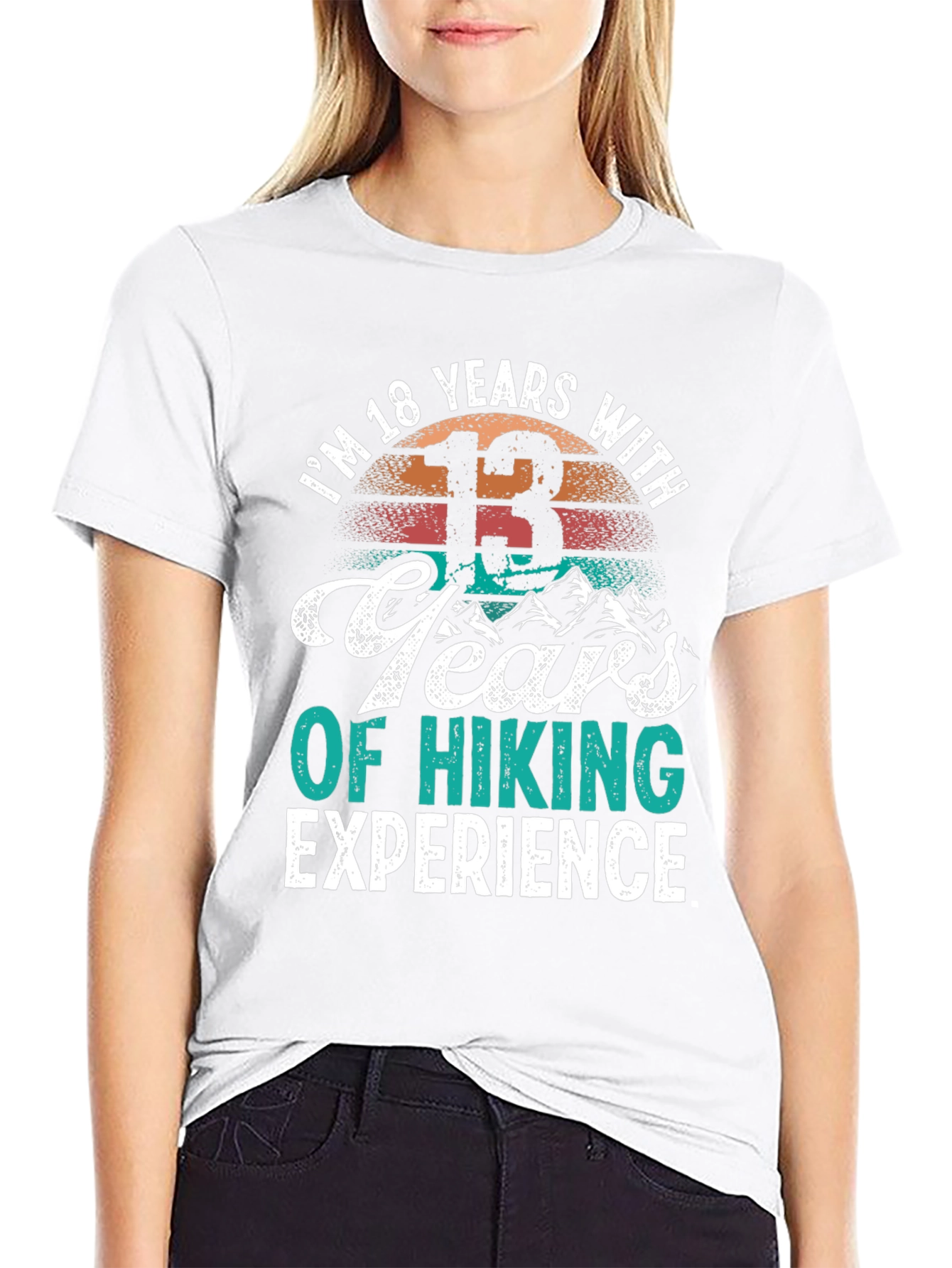 18 Years Old Hiking T-Shirt - Hiker Gift