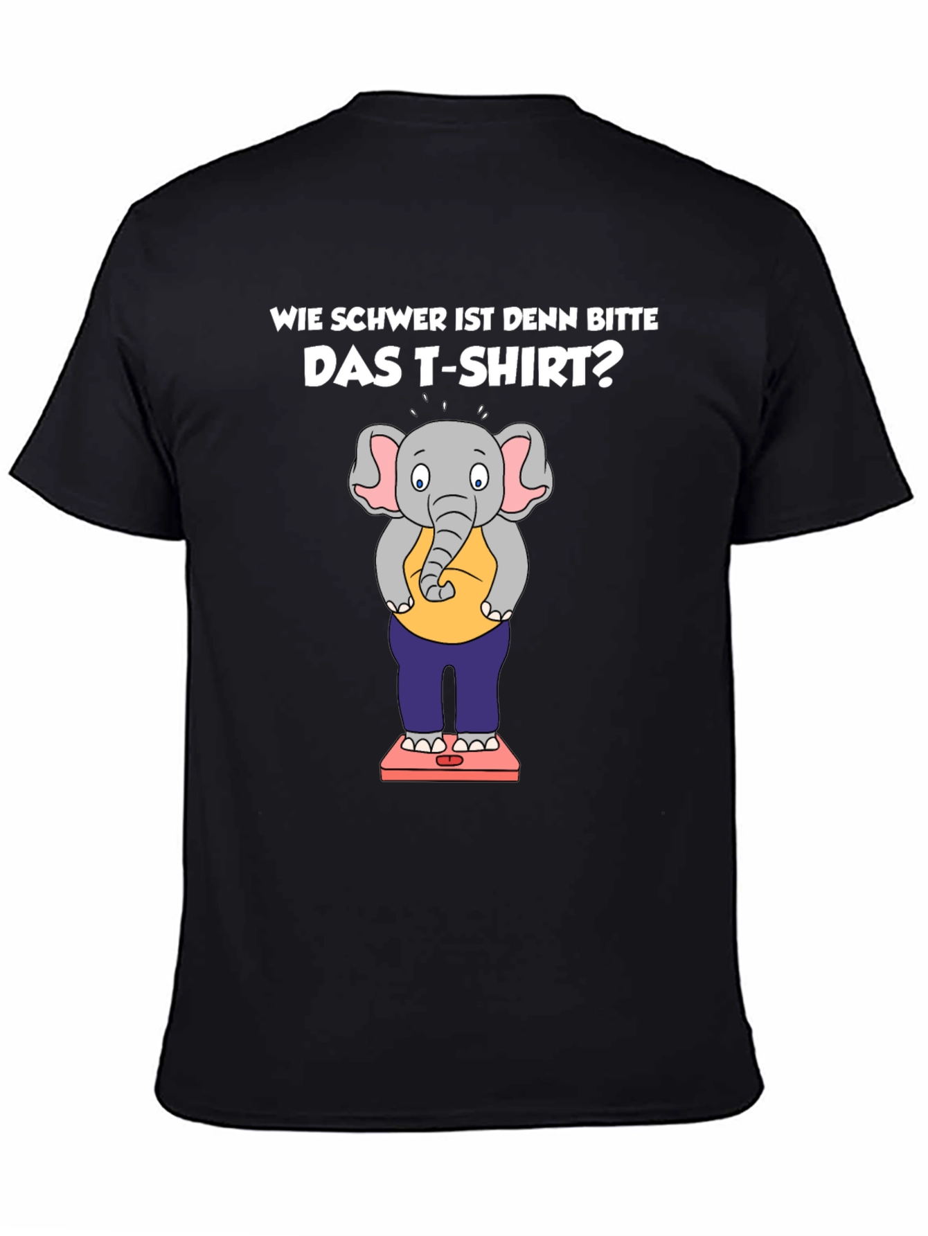 Funny Elephant T-Shirt: How Heavy?