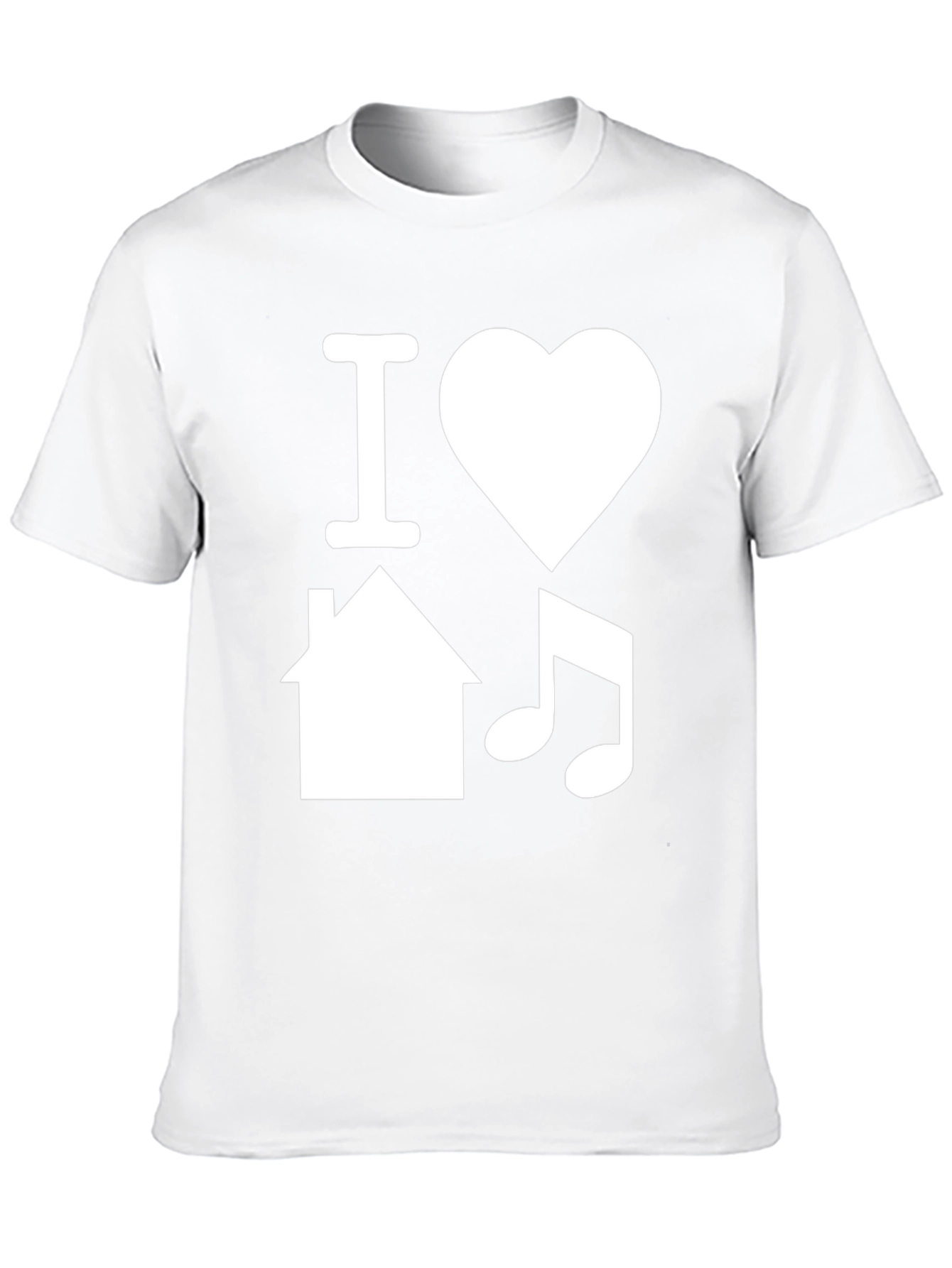 I Love House Music T-Shirt - EDM Graphic Tee
