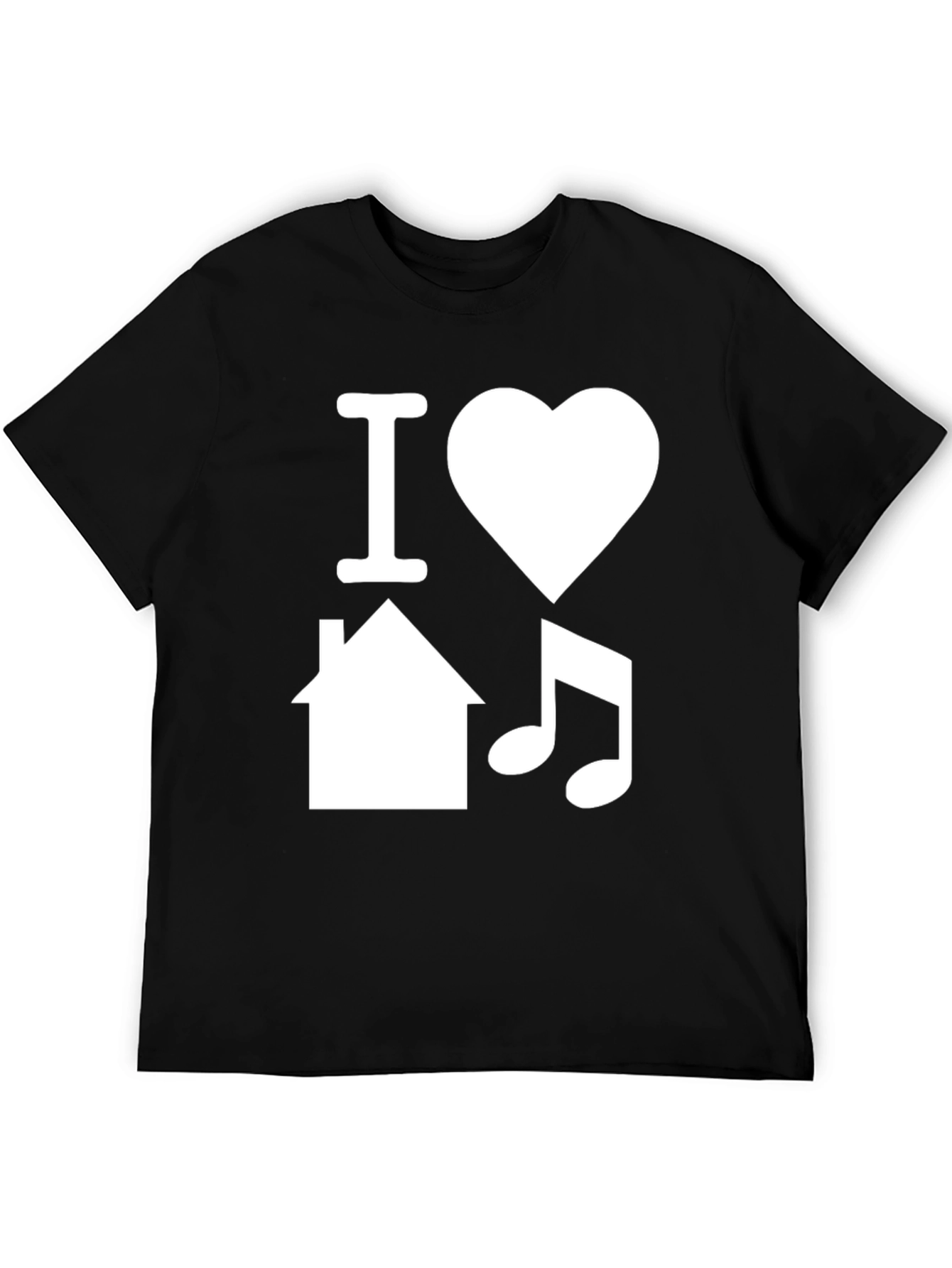 I Love House Music T-Shirt - EDM Graphic Tee