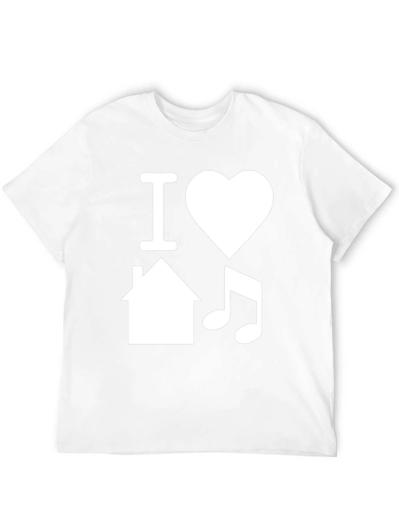 I Love House Music T-Shirt - EDM Graphic Tee