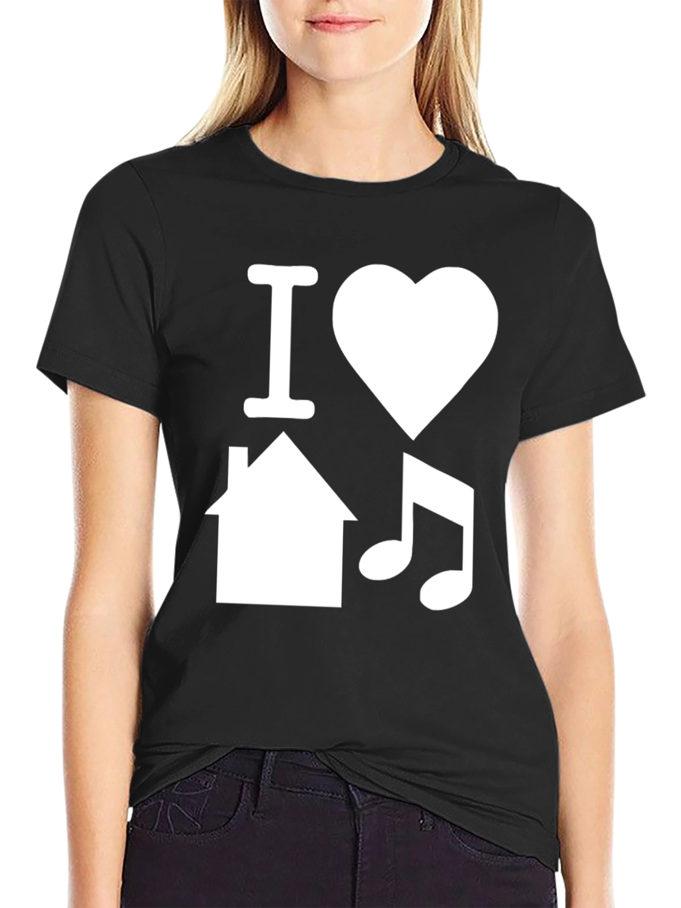 I Love House Music T-Shirt - EDM Graphic Tee