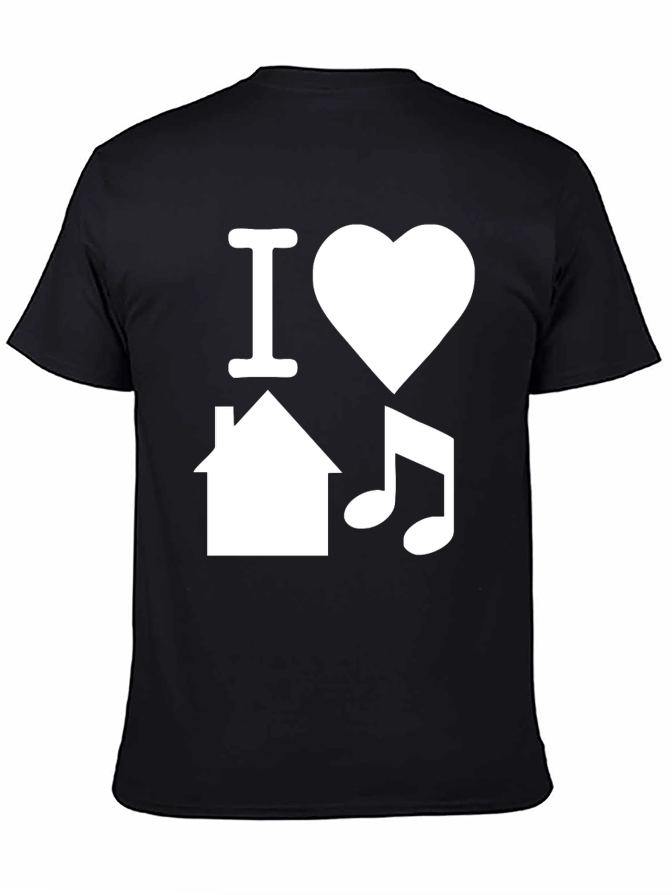 I Love House Music T-Shirt - EDM Graphic Tee