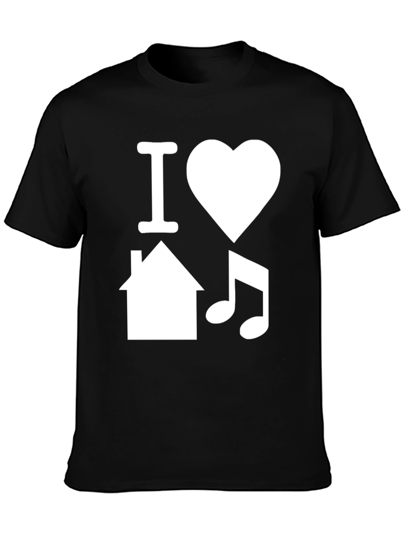I Love House Music T-Shirt - EDM Graphic Tee