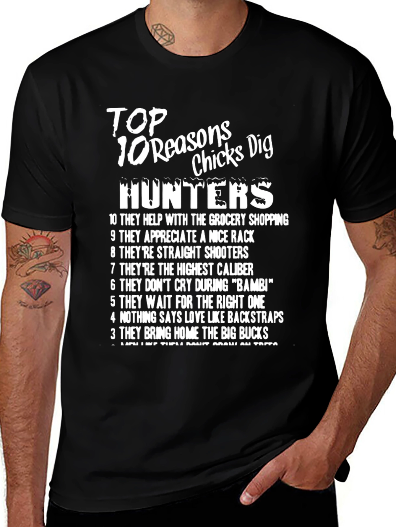 Top 10 Reasons Chicks Dig Hunters T-Shirt