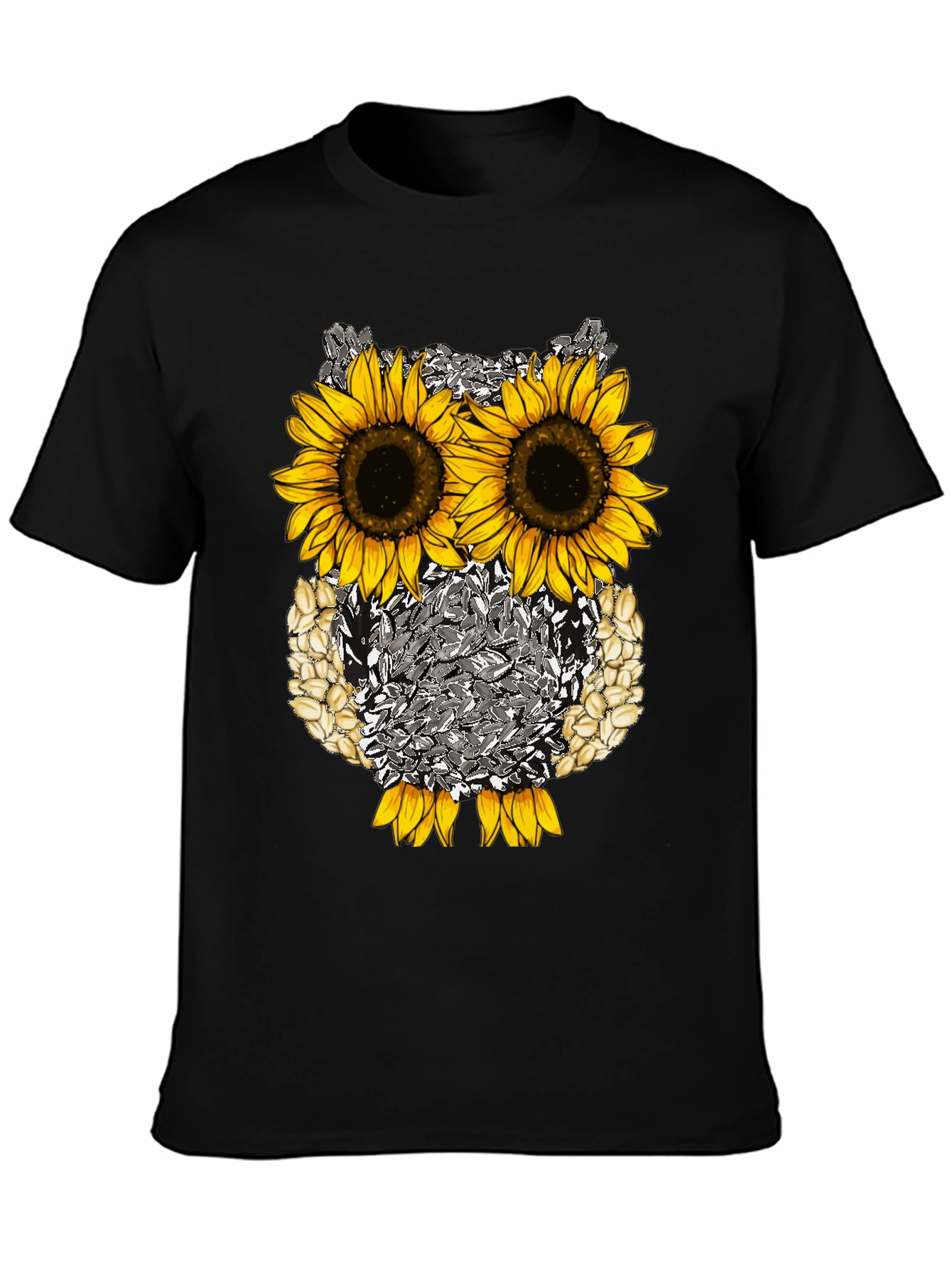 Sunflower Owl Graphic Tee