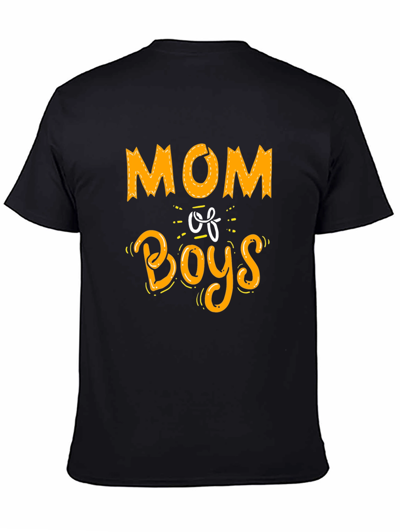 Mom of Boys Graphic Tee - Trendy Casual Style