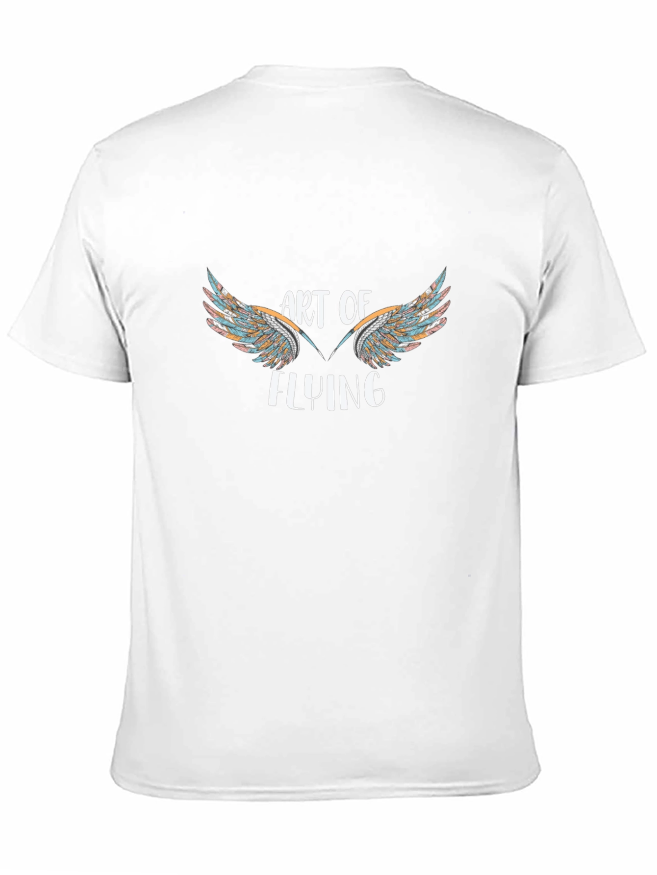 Art of Flying Graphic Tee - Unisex Black T-Shirt