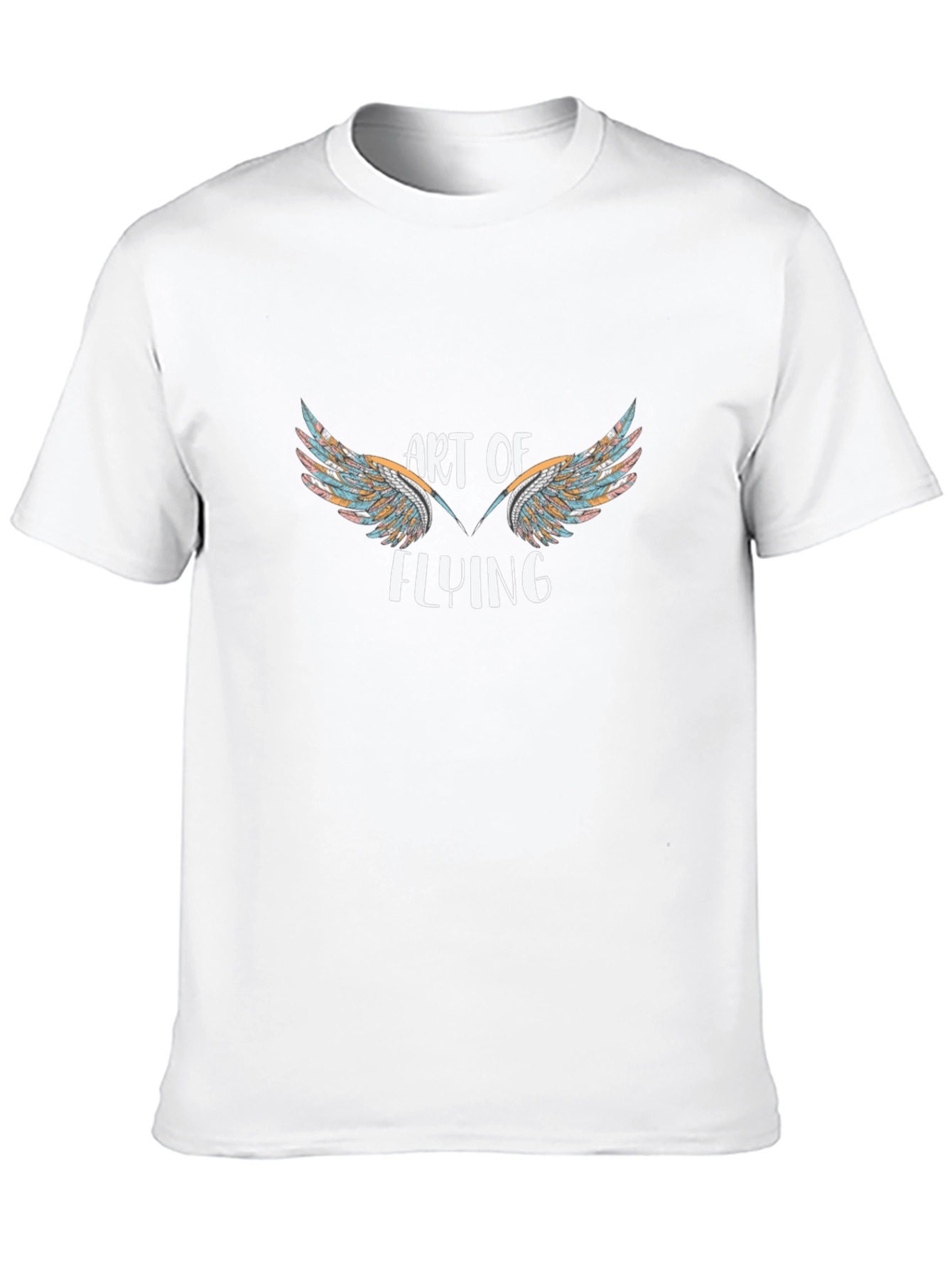 Art of Flying Graphic Tee - Unisex Black T-Shirt