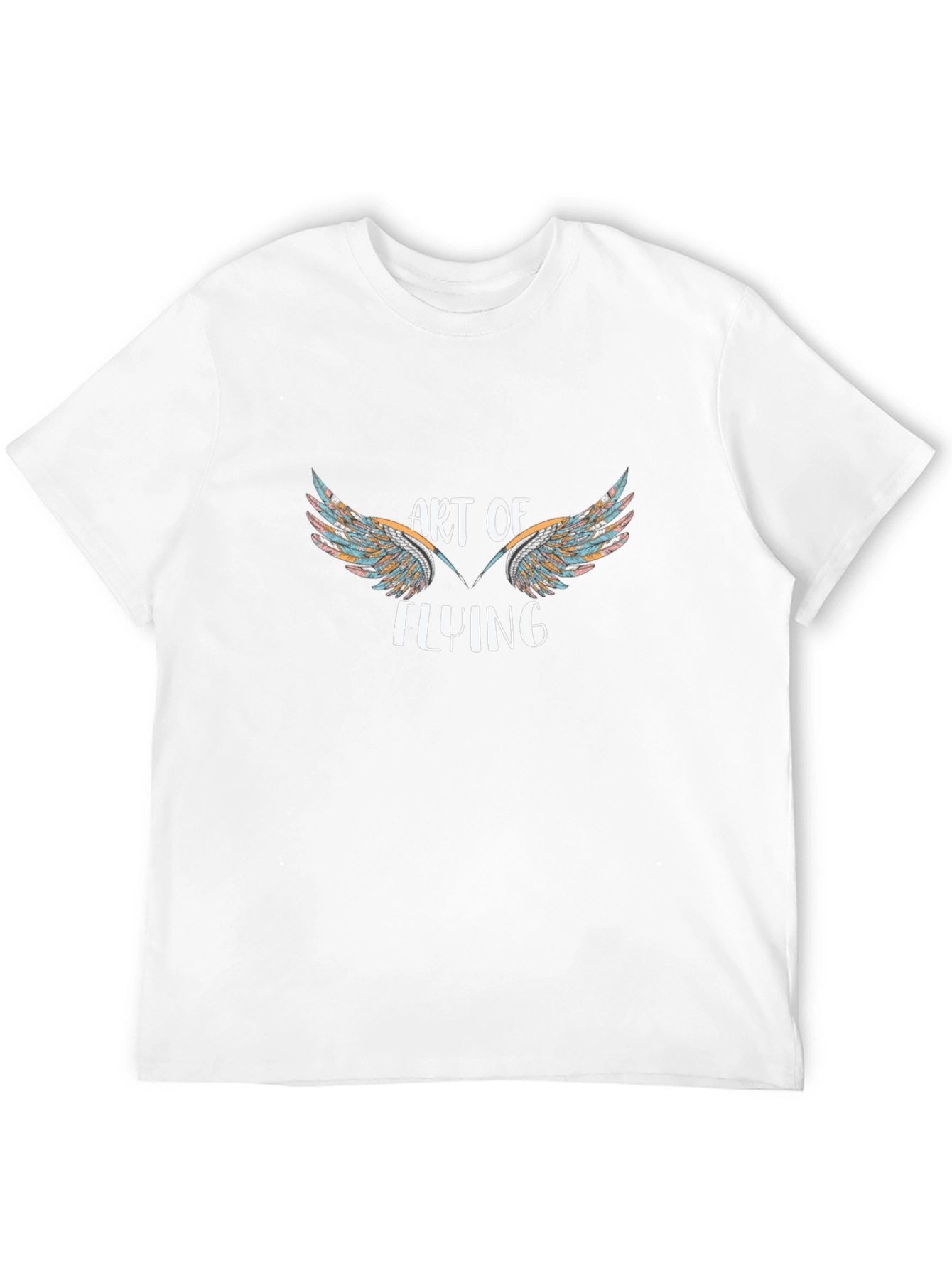 Art of Flying Graphic Tee - Unisex Black T-Shirt