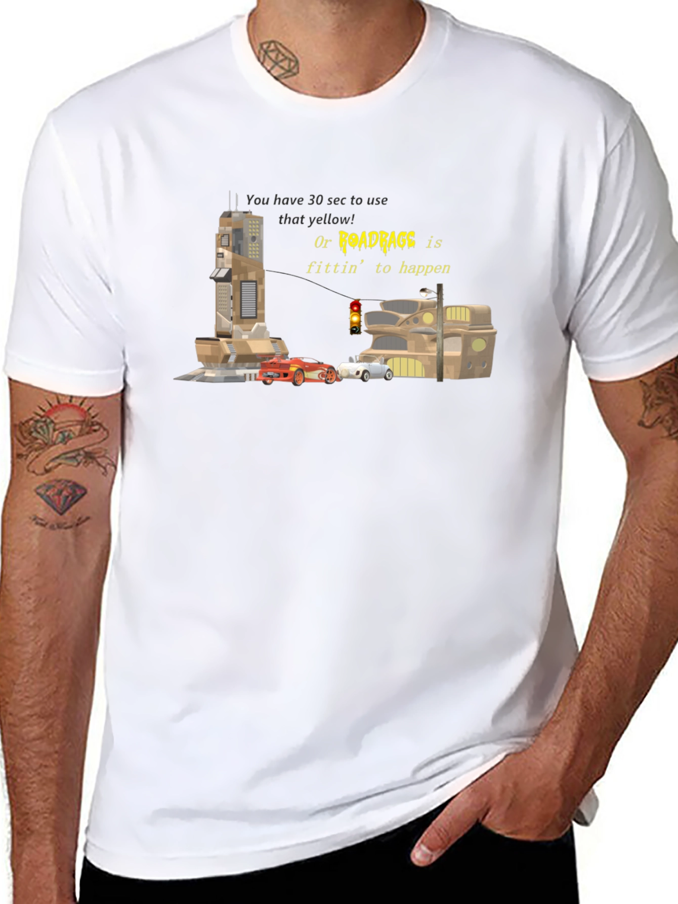 Road Rage Graphic Tee