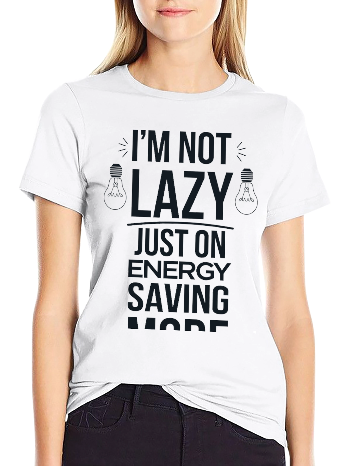 Im Not Lazy Graphic T-Shirt