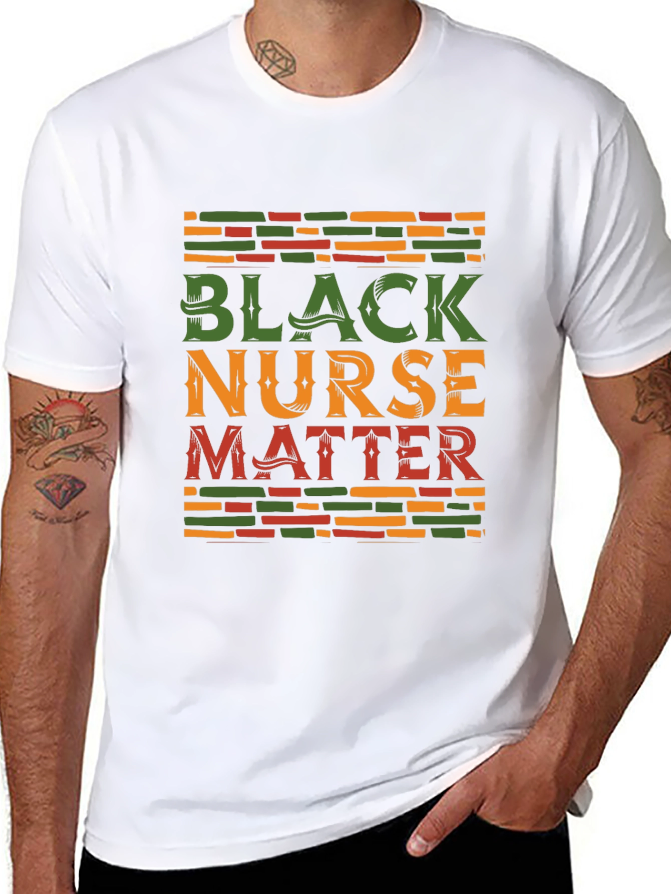 Black Nurse Matter Graphic T-Shirt
