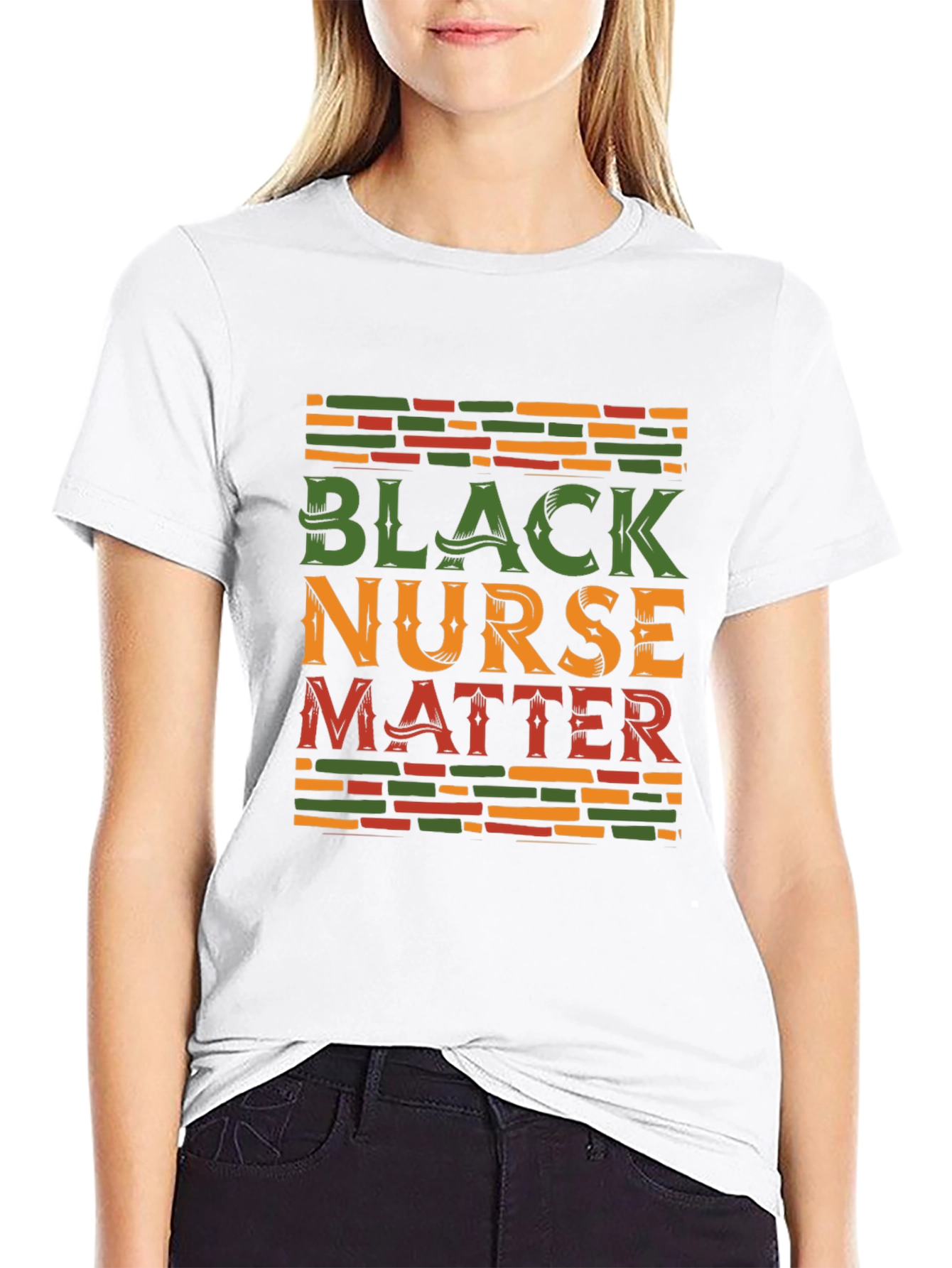 Black Nurse Matter Graphic T-Shirt