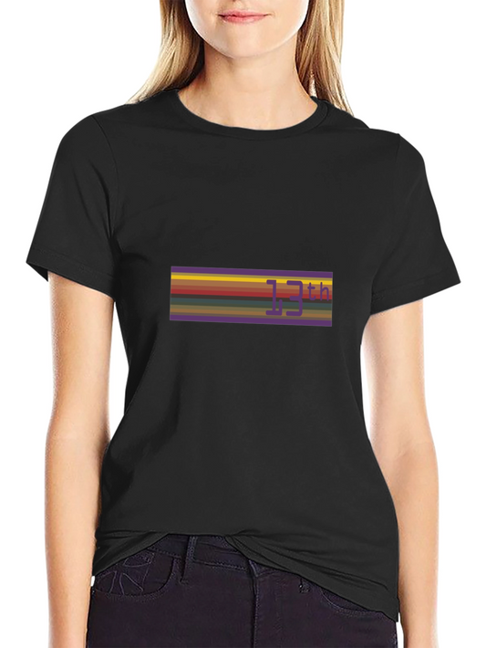 13th Doctor Who Striped T-Shirt - Sci-Fi Fan Apparel