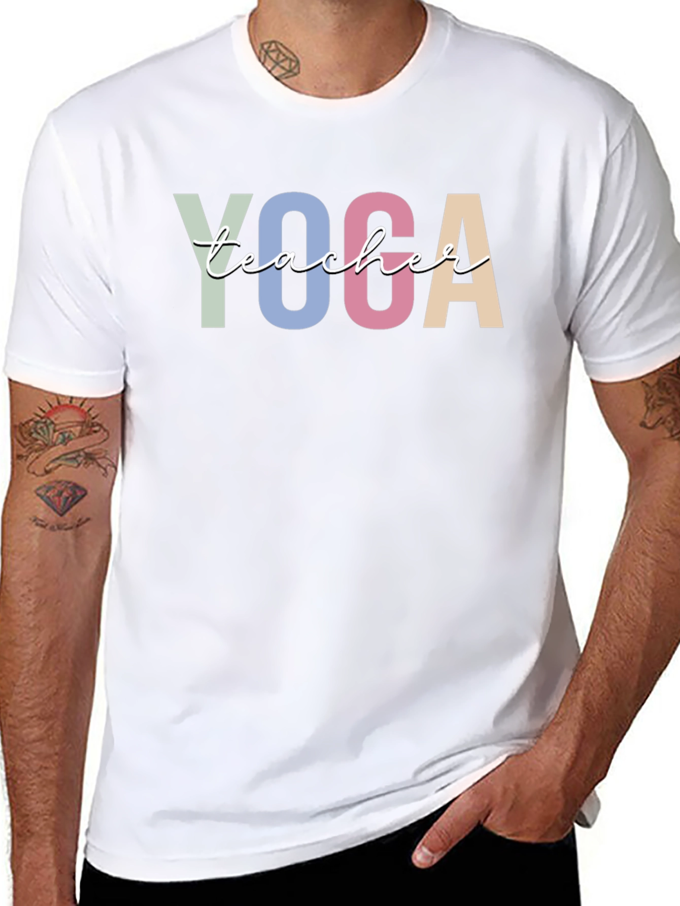 Yoga Teacher T-Shirt - Relaxed Fit Soft Fabric