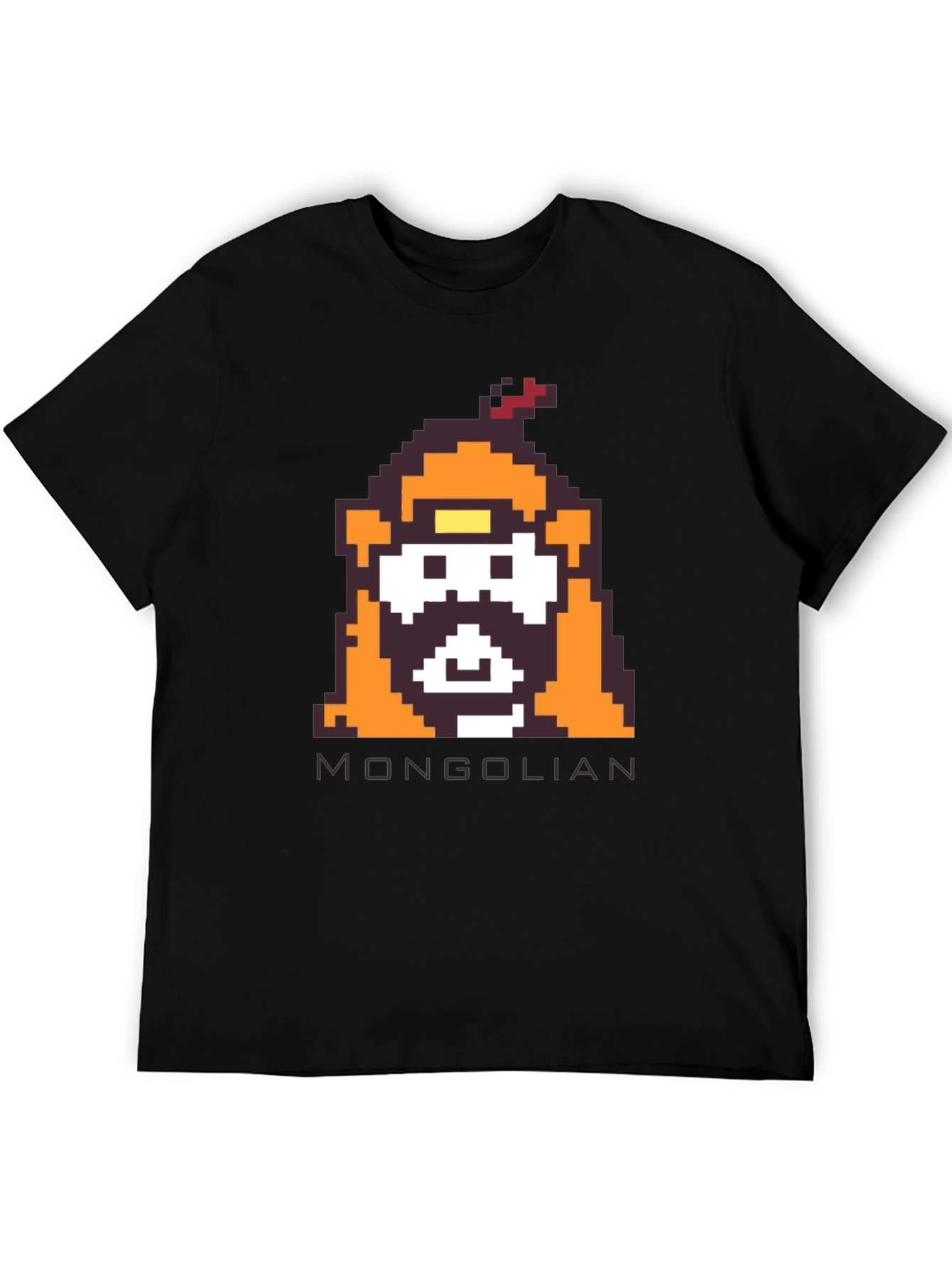 Pixelated Mongolian Warrior T-Shirt
