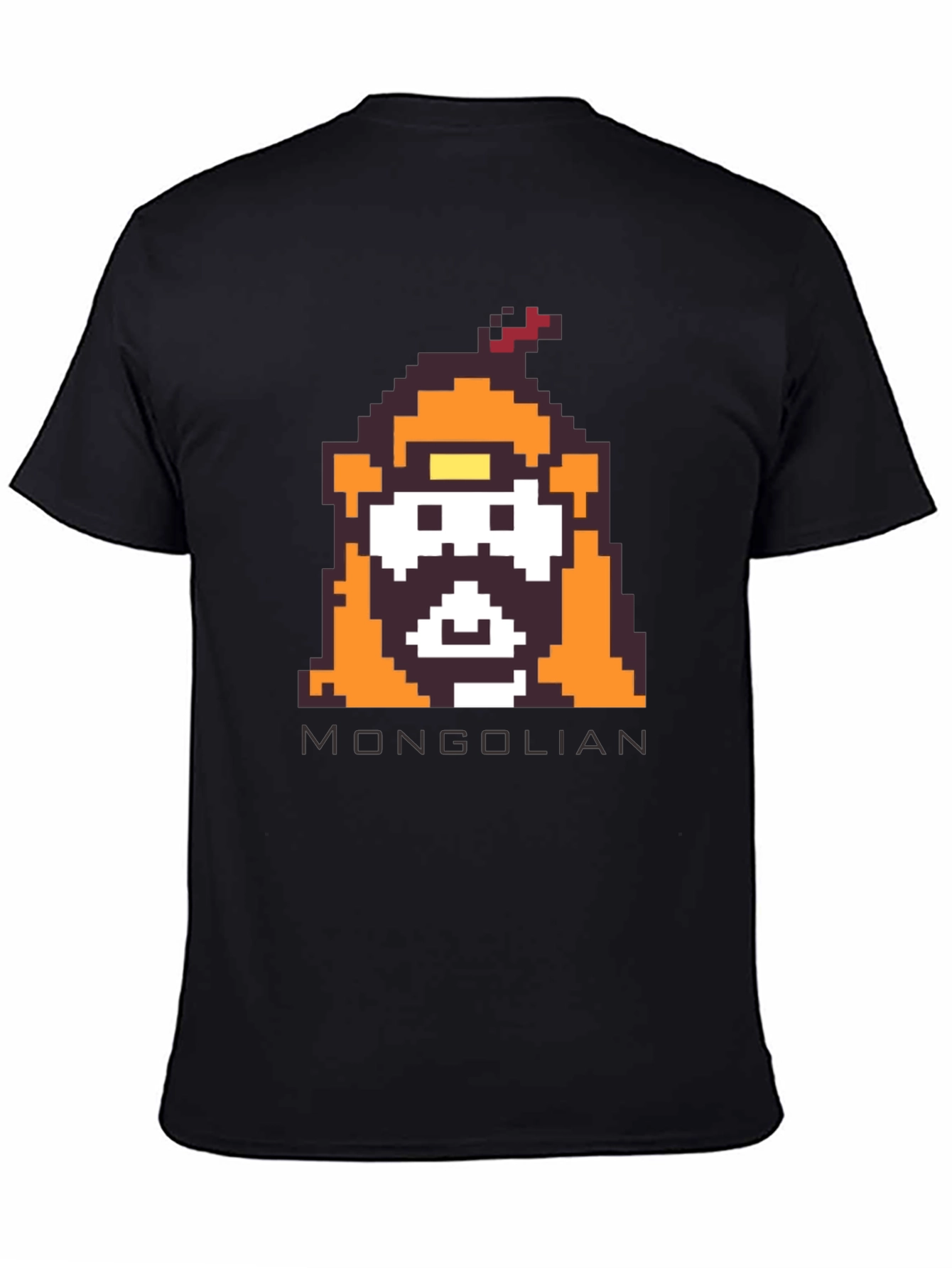 Pixelated Mongolian Warrior T-Shirt
