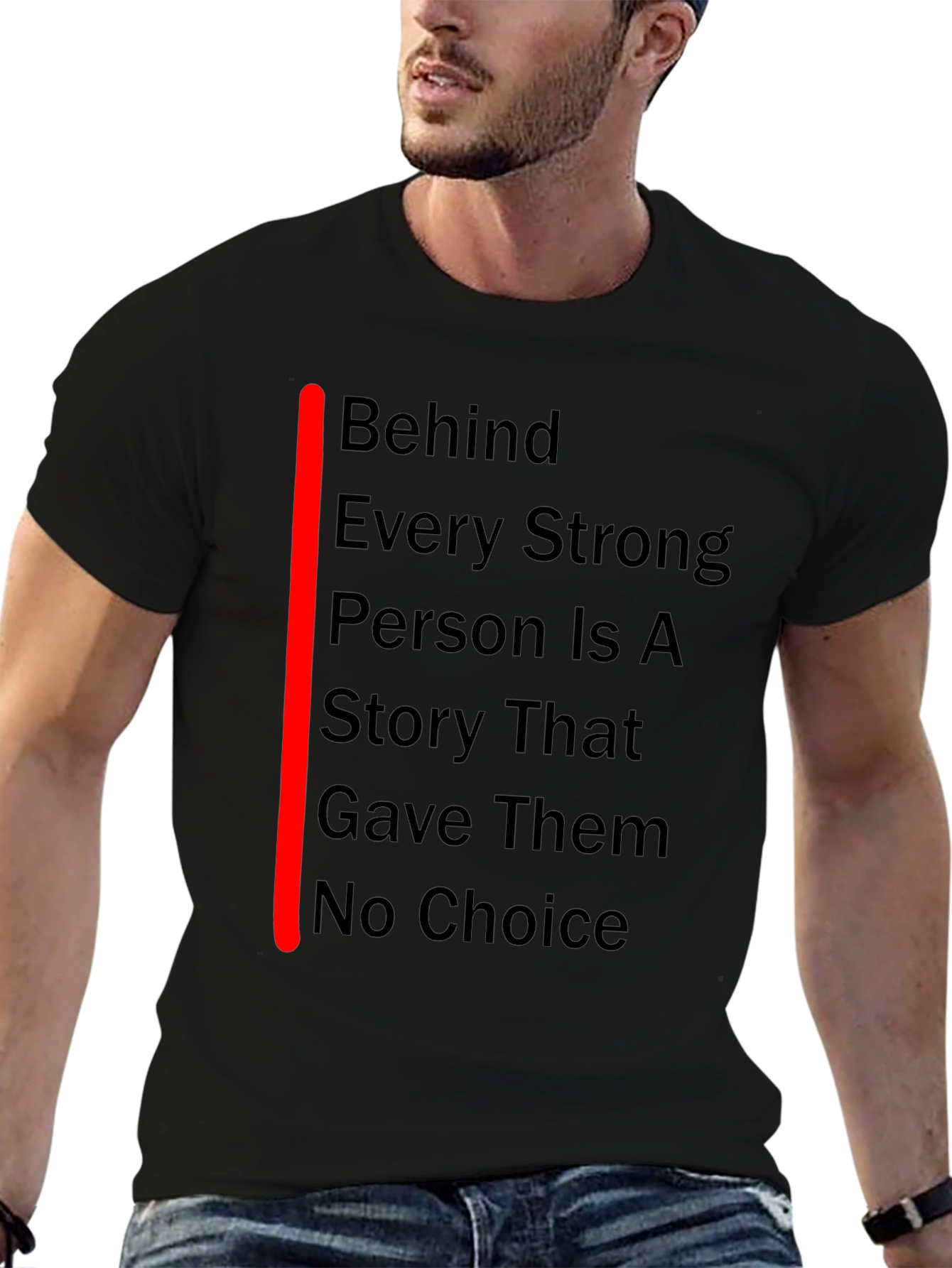 Motivational Graphic Print T-Shirt