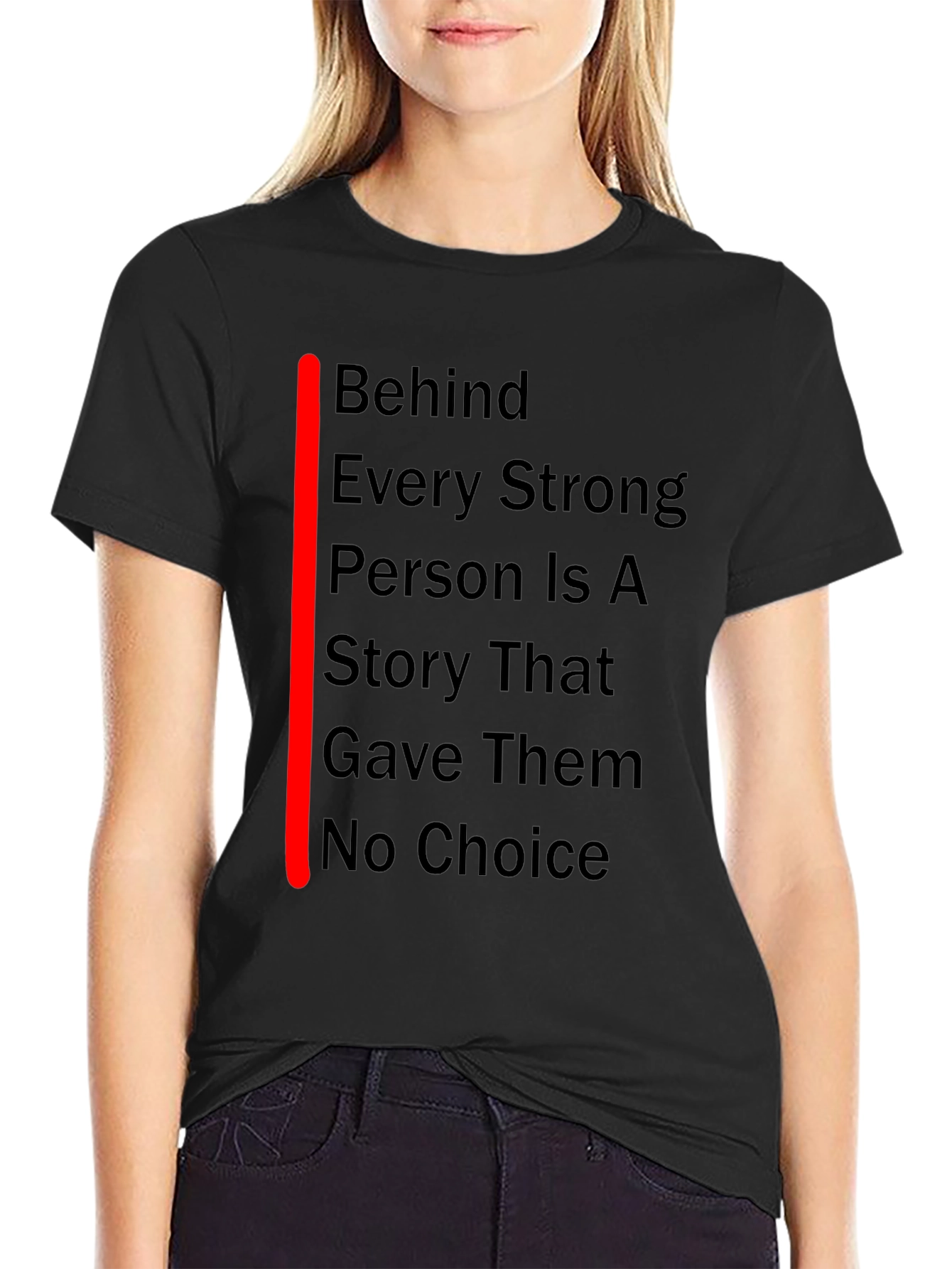 Motivational Graphic Print T-Shirt