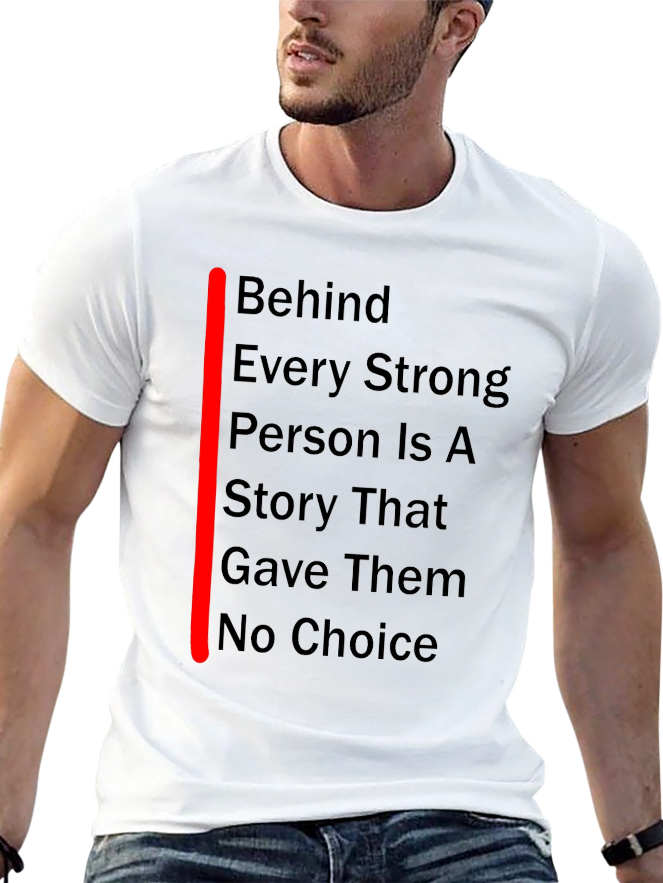Motivational Graphic Print T-Shirt