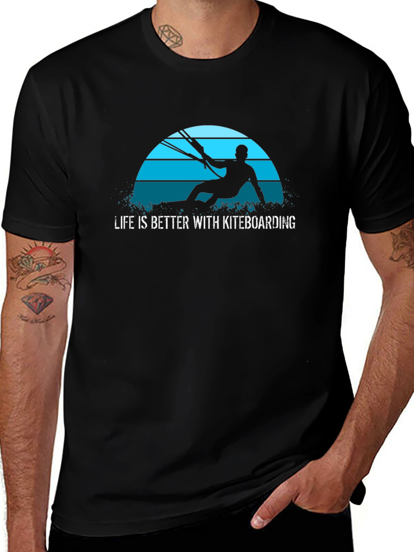 Life is Better with Kiteboarding T-Shirt