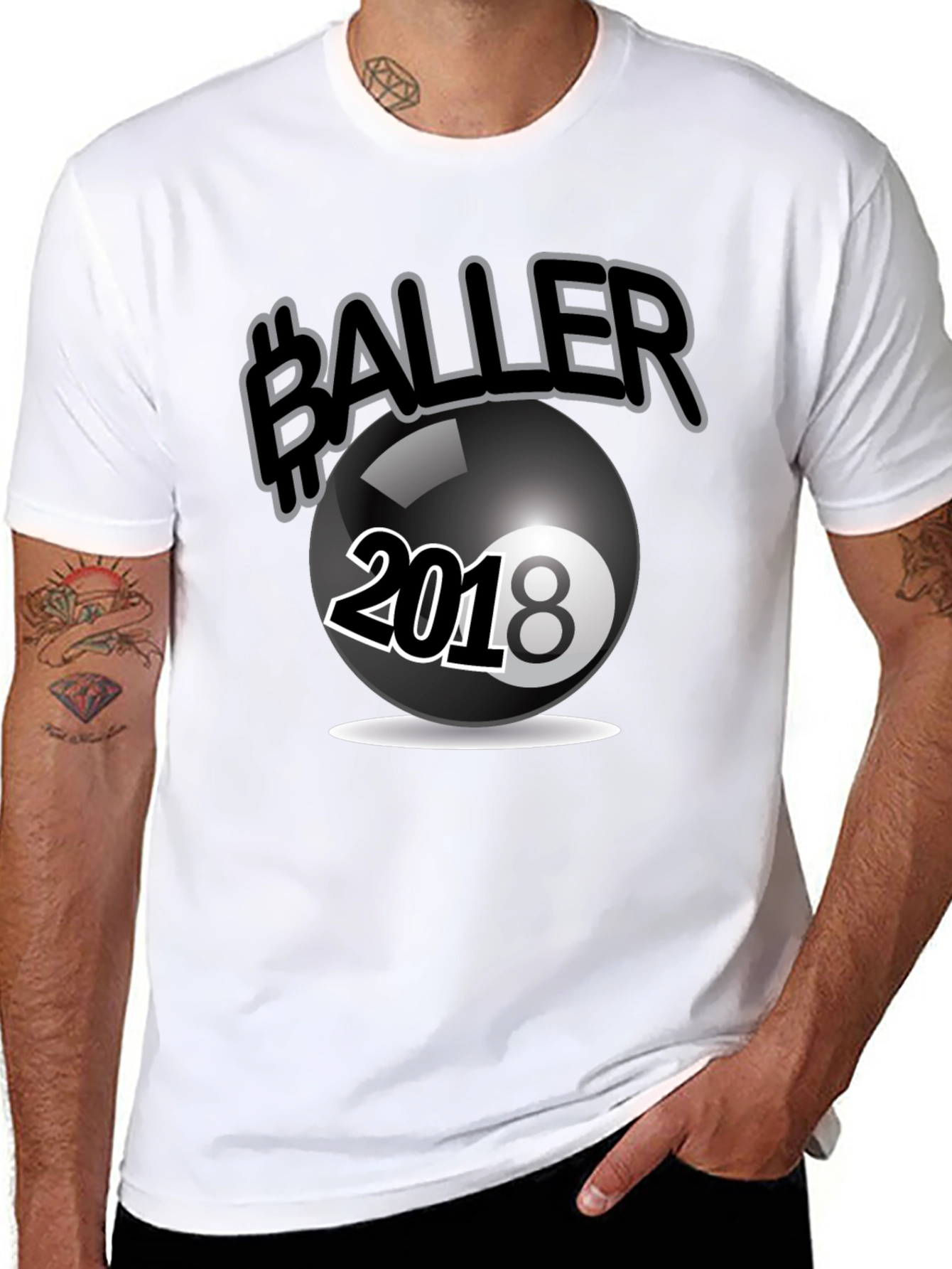 Baller 2018 T-Shirt - Trendy Graphic Tee
