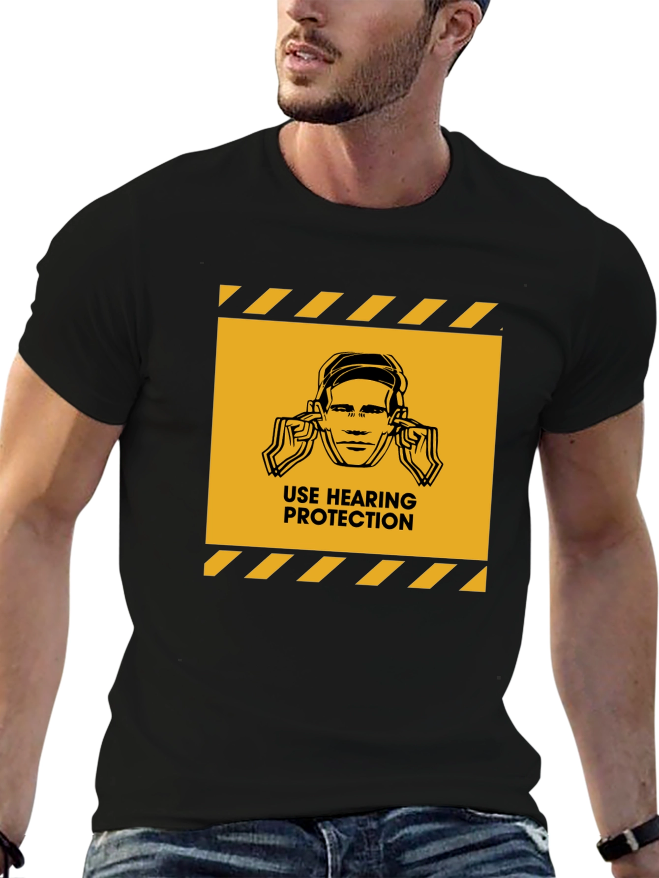 Use Hearing Protection Graphic T-Shirt